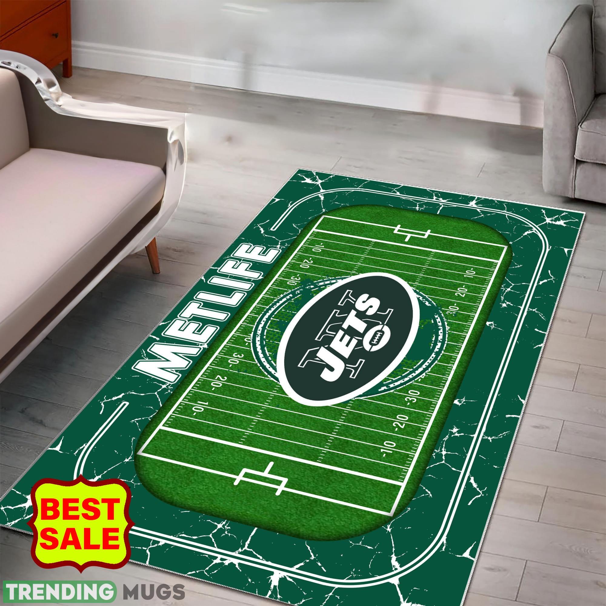 NFL New York Jets Logo Area Rugs, velvet Rug And Flannel Rug Living Room Rugs NFL New York Jets Logo Area Rugs, velvet Rug And Flannel Rug Living Room Rugs