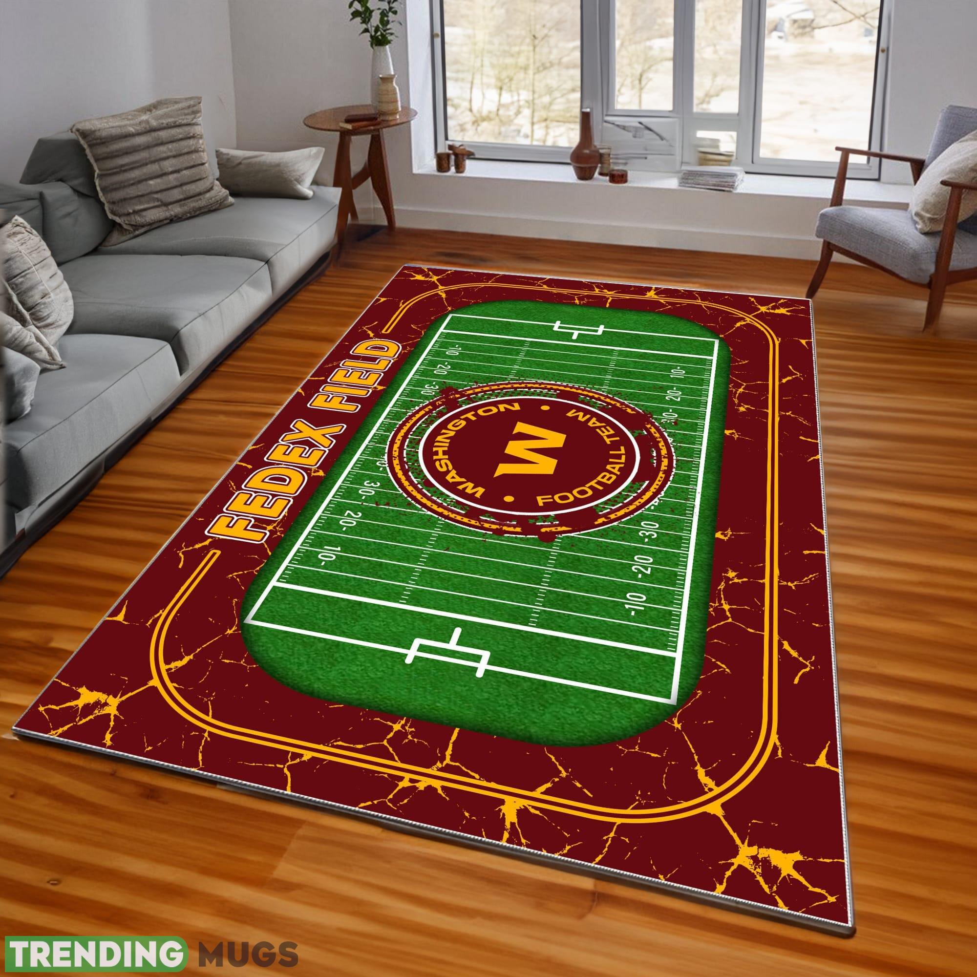 NFL Washington Football Team Logo Area Rugs, velvet Rug And Flannel Rug Living Room - NFL Washington Football Team Rugs_1 NFL Washington Football Team Logo Area Rugs, velvet Rug And Flannel Rug Living Room - NFL Washington Football Team Rugs_1