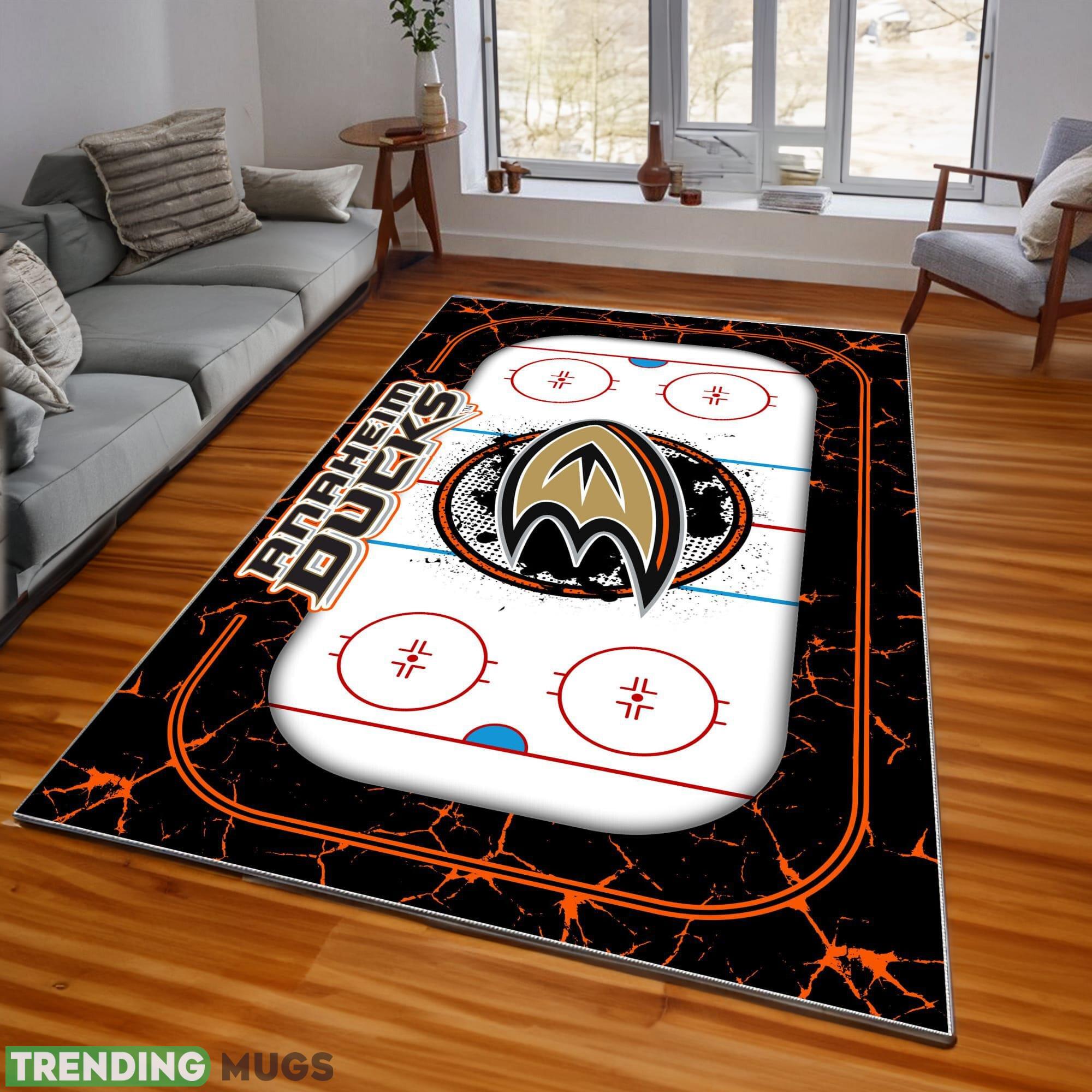 NHL Anaheim Ducks Logo Area Rugs, velvet Rug And Flannel Rug Living Room - NHL Anaheim Ducks Rugs_1 NHL Anaheim Ducks Logo Area Rugs, velvet Rug And Flannel Rug Living Room - NHL Anaheim Ducks Rugs_1