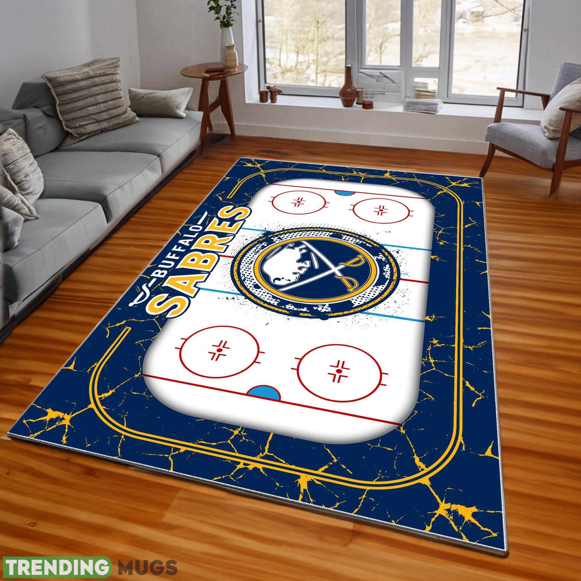 NHL Buffalo Sabres Logo Area Rugs, Velvet Rug And Flannel Rug Living Room Indoor - NHL Buffalo Sabres Rugs_1 NHL Buffalo Sabres Logo Area Rugs, Velvet Rug And Flannel Rug Living Room Indoor - NHL Buffalo Sabres Rugs_1