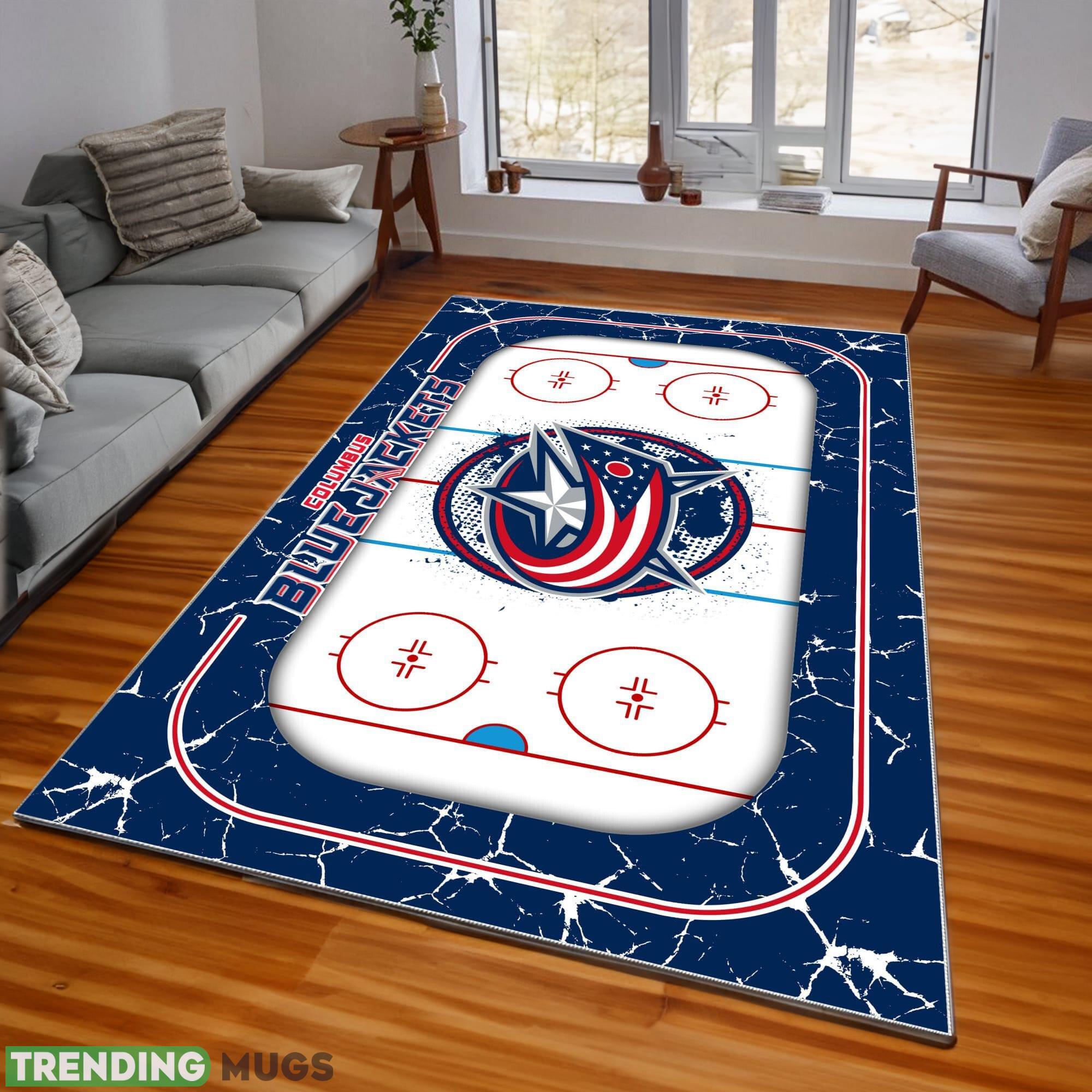 NHL Columbus Blue Jackets Logo Area Rugs, Velvet Rug And Flannel Rug Living Room Indoor - NHL Columbus Blue Jackets Rugs_1 NHL Columbus Blue Jackets Logo Area Rugs, Velvet Rug And Flannel Rug Living Room Indoor - NHL Columbus Blue Jackets Rugs_1
