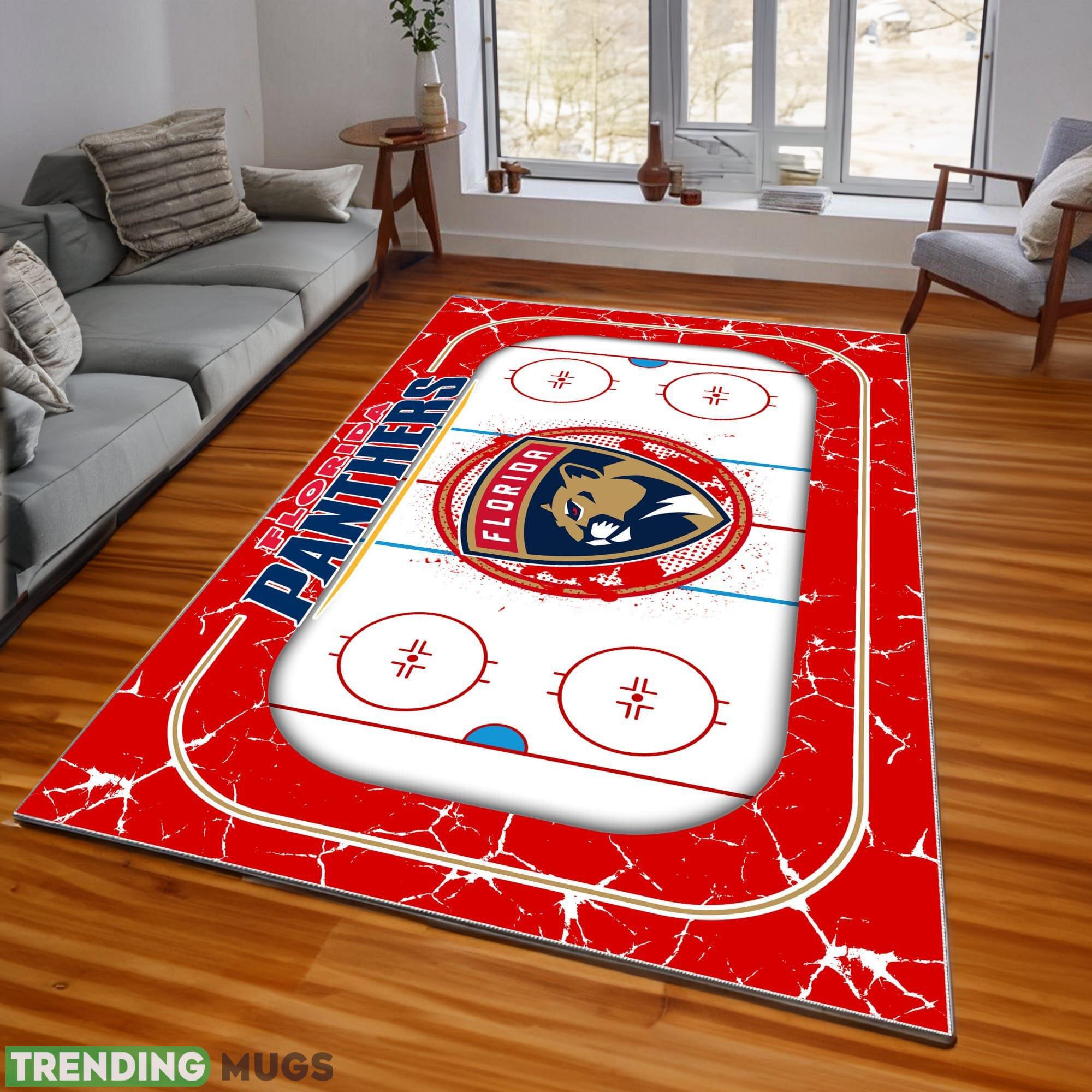 NHL Florida Panthers Logo Area Rugs, Velvet Rug And Flannel Rug Living Room Indoor - NHL Florida Panthers Rugs_1 NHL Florida Panthers Logo Area Rugs, Velvet Rug And Flannel Rug Living Room Indoor - NHL Florida Panthers Rugs_1