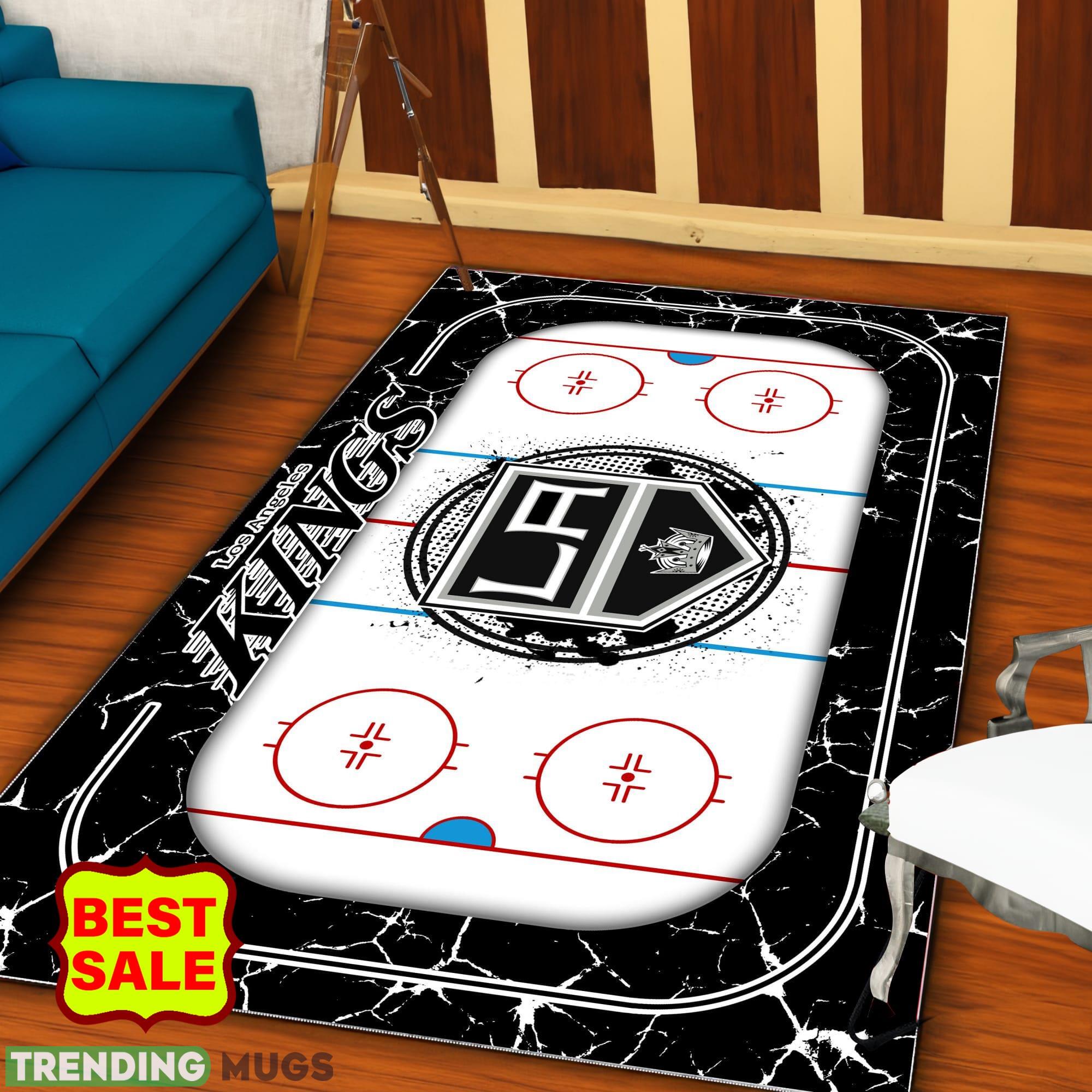 NHL Los Angeles Kings Logo Area Rugs, velvet Rug And Flannel Rug Living Room Rugs NHL Los Angeles Kings Logo Area Rugs, velvet Rug And Flannel Rug Living Room Rugs