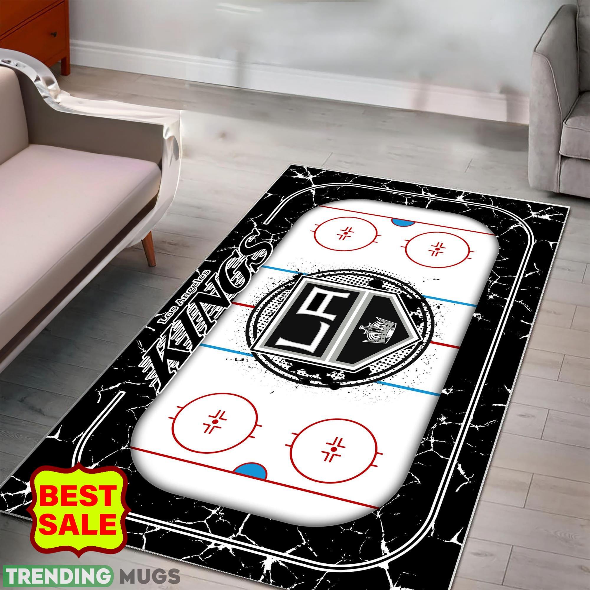 NHL Los Angeles Kings Logo Area Rugs, velvet Rug And Flannel Rug Living Room Rugs NHL Los Angeles Kings Logo Area Rugs, velvet Rug And Flannel Rug Living Room Rugs