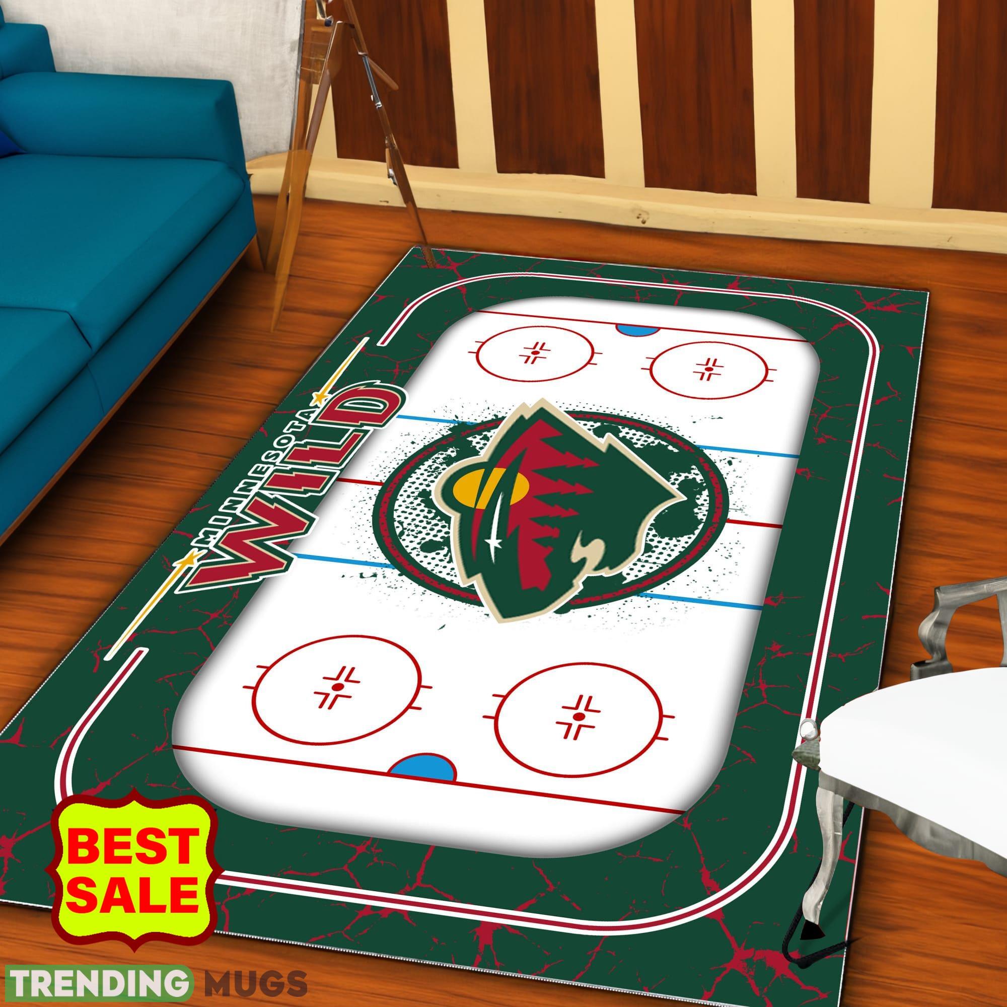 NHL Minnesota Wild Logo Area Rugs, velvet Rug And Flannel Rug Living Room Rugs NHL Minnesota Wild Logo Area Rugs, velvet Rug And Flannel Rug Living Room Rugs