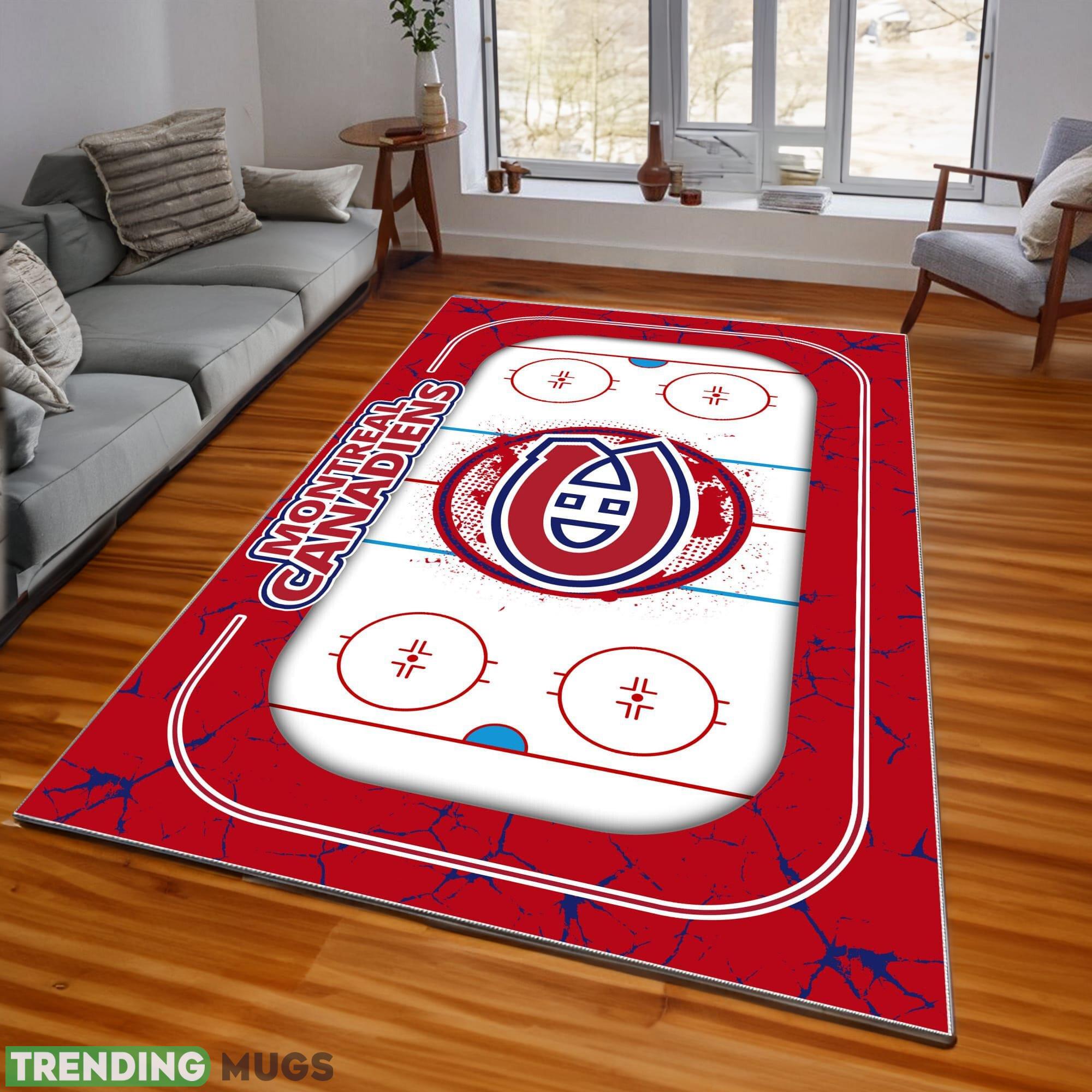 NHL Montreal Canadiens Logo Area Rugs, velvet Rug And Flannel Rug Living Room - NHL Montreal Canadiens Rugs_1 NHL Montreal Canadiens Logo Area Rugs, velvet Rug And Flannel Rug Living Room - NHL Montreal Canadiens Rugs_1
