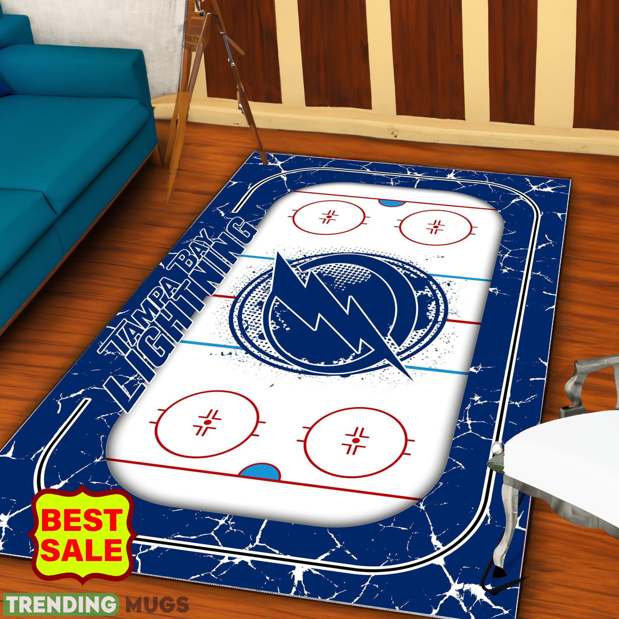 NHL Tampa Bay Lightning Logo For Fans Area Rugs Living Room Indoor And Outdoor Rugs NHL Tampa Bay Lightning Logo For Fans Area Rugs Living Room Indoor And Outdoor Rugs