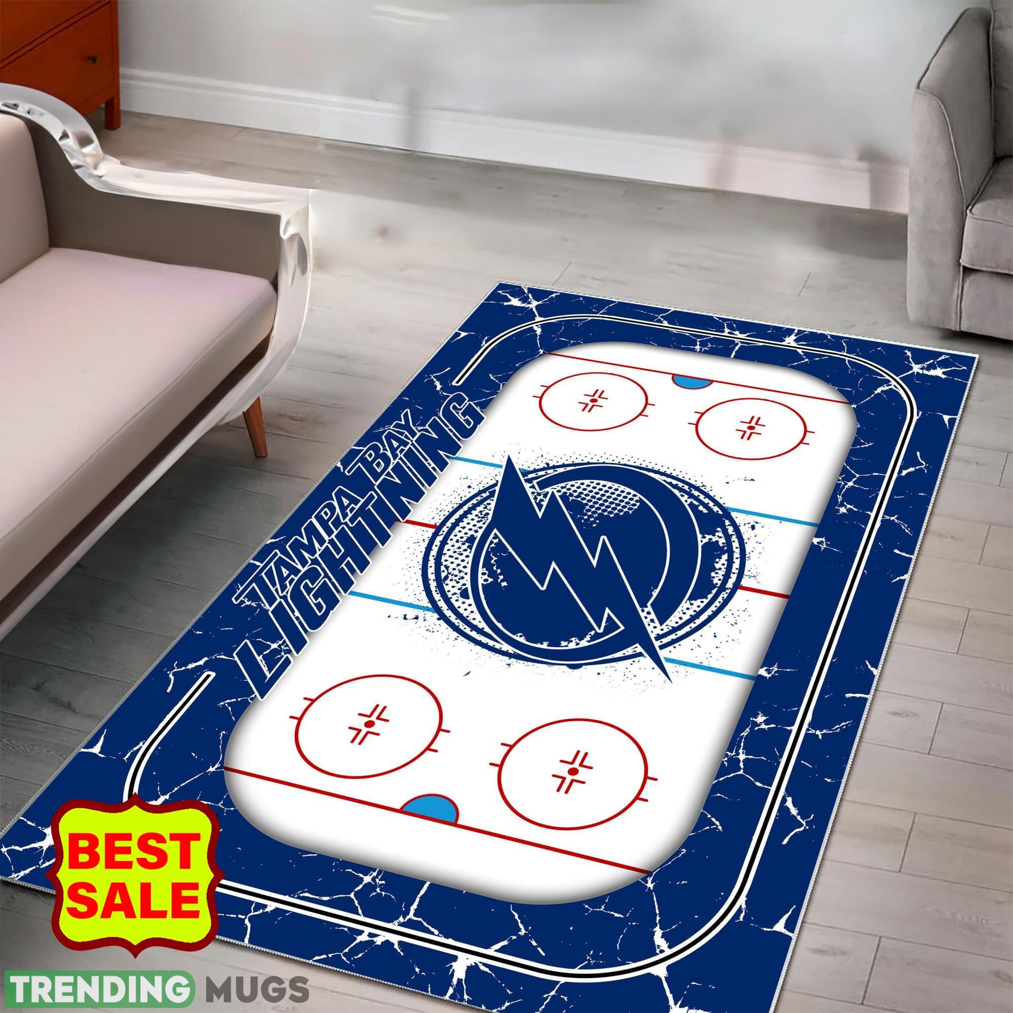 NHL Tampa Bay Lightning Logo For Fans Area Rugs Living Room Indoor And Outdoor Rugs NHL Tampa Bay Lightning Logo For Fans Area Rugs Living Room Indoor And Outdoor Rugs