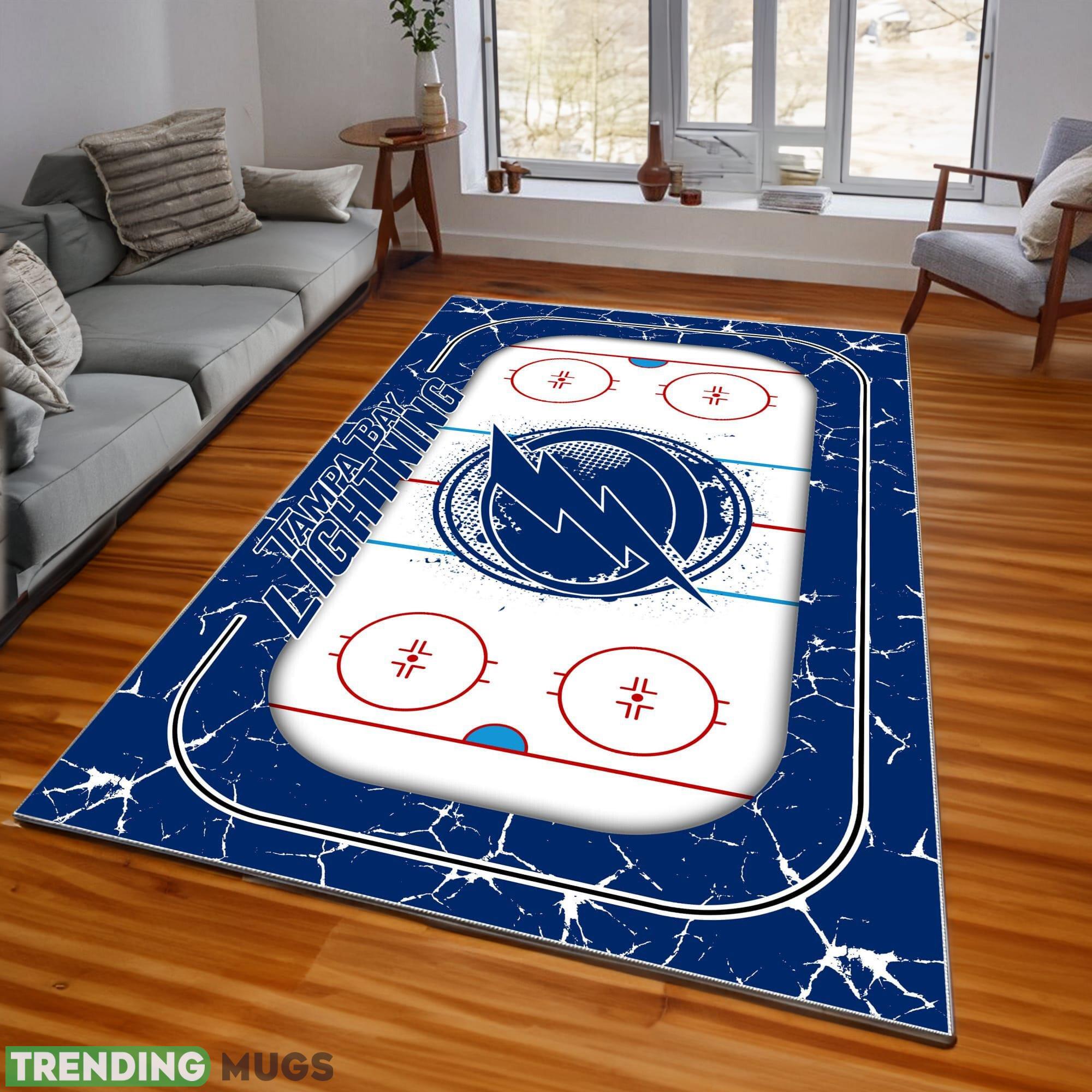 NHL Tampa Bay Lightning Logo For Fans Area Rugs Living Room Indoor And Outdoor - NHL Tampa Bay Lightning Rugs_1 NHL Tampa Bay Lightning Logo For Fans Area Rugs Living Room Indoor And Outdoor - NHL Tampa Bay Lightning Rugs_1
