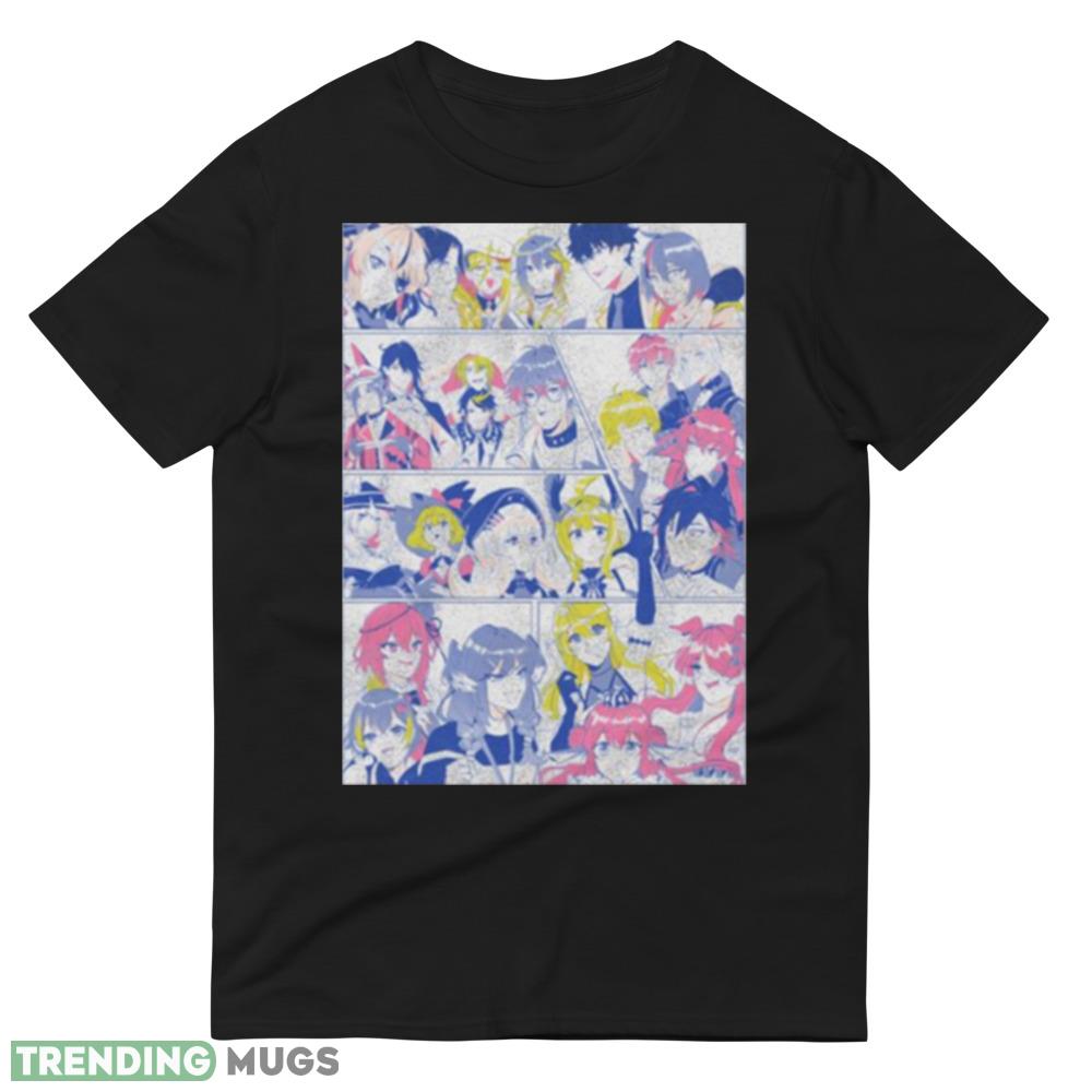 Nijisanji En All Characters Graphic shirt Dark Shirt Nijisanji En All Characters Graphic shirt Dark Shirt