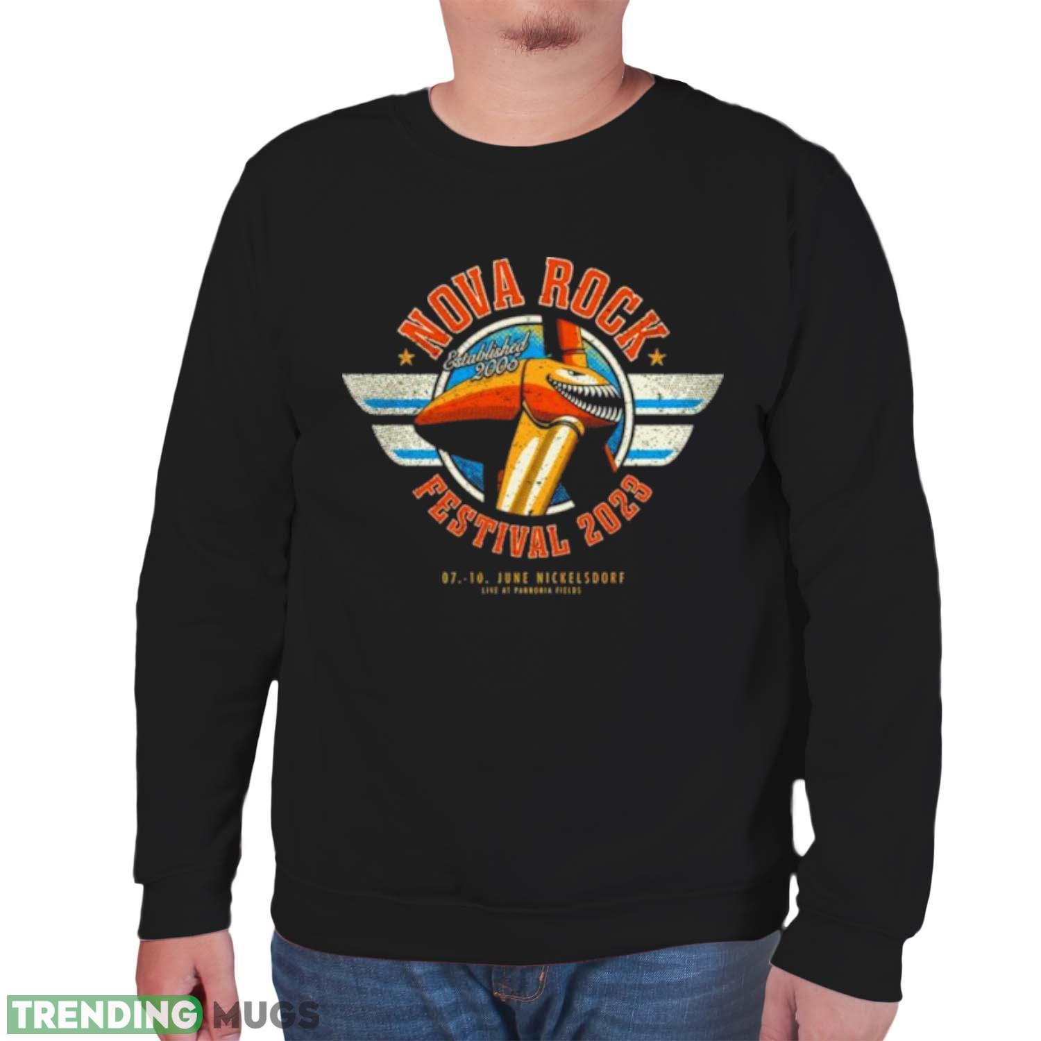 Nova Rock Festival Nose Art Shield 2023 Shirt Dark Shirt Nova Rock Festival Nose Art Shield 2023 Shirt Dark Shirt