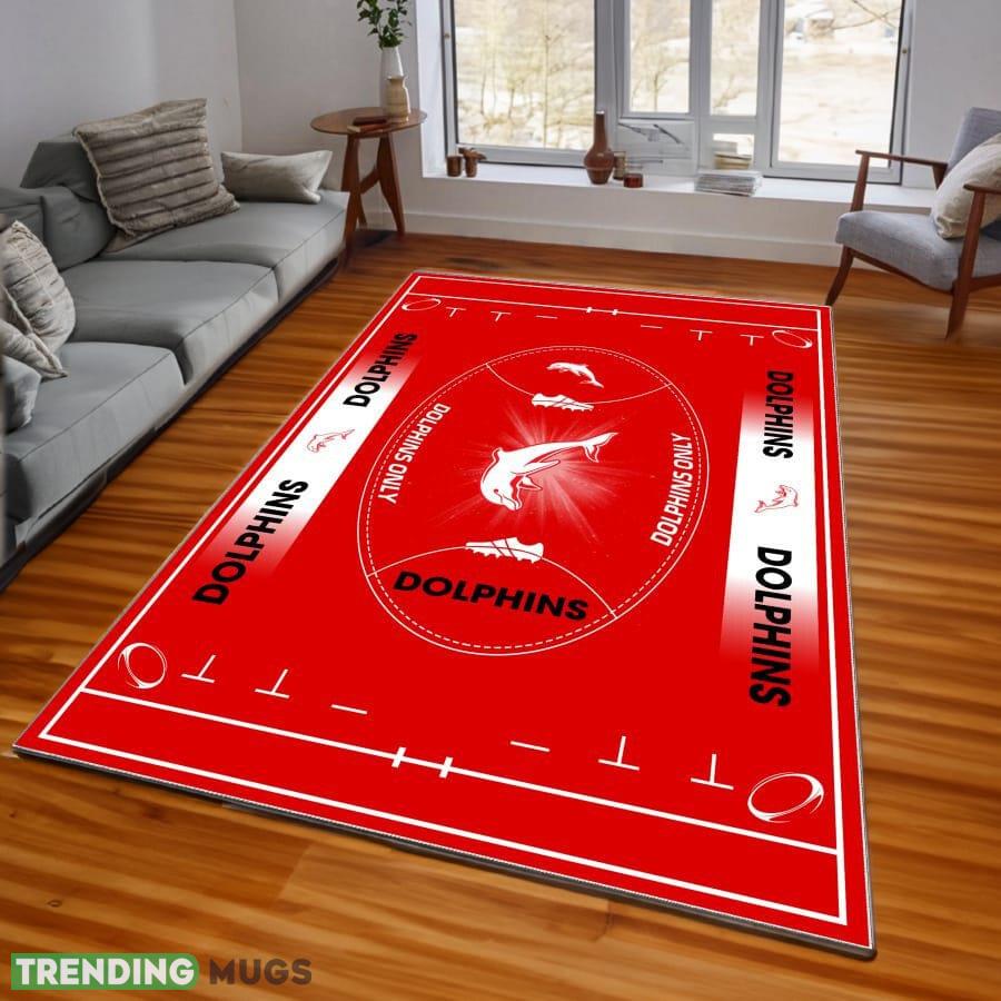 NRL Dolphins Logo For Fans Area Rugs Living Room Indoor And Outdoor - NRL Dolphins Rugs_1 NRL Dolphins Logo For Fans Area Rugs Living Room Indoor And Outdoor - NRL Dolphins Rugs_1