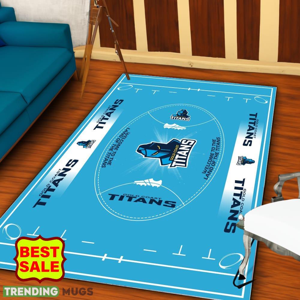 NRL Gold Coast Titans Logo For Fans Area Rugs Living Room Indoor And Outdoor Rugs NRL Gold Coast Titans Logo For Fans Area Rugs Living Room Indoor And Outdoor Rugs