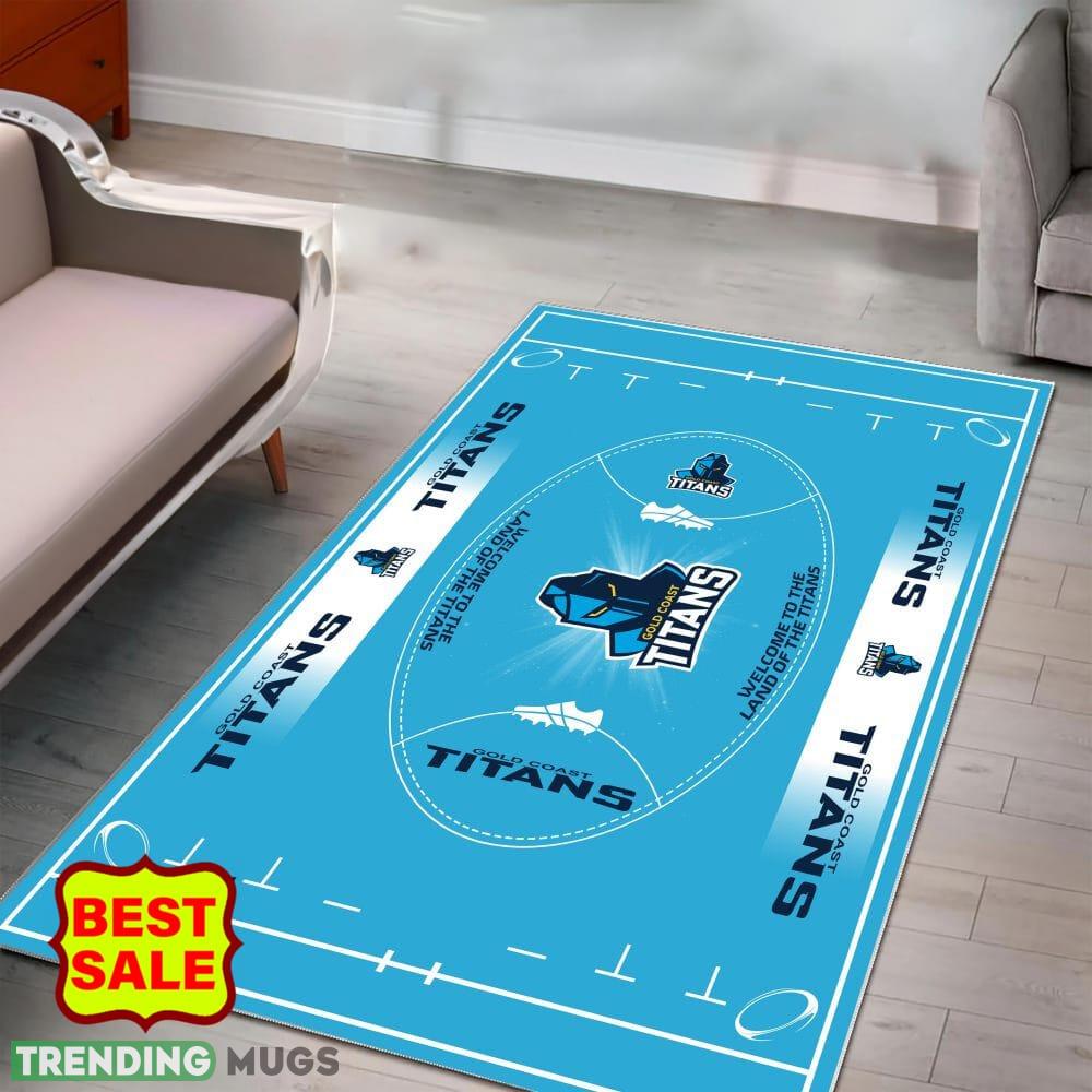 NRL Gold Coast Titans Logo For Fans Area Rugs Living Room Indoor And Outdoor Rugs NRL Gold Coast Titans Logo For Fans Area Rugs Living Room Indoor And Outdoor Rugs