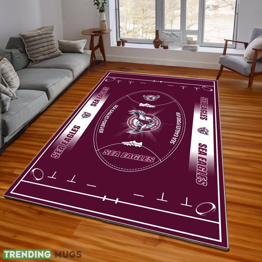 NRL Manly Warringah Sea Eagles Logo For Fans Area Rugs Living Room Indoor And Outdoor - NRL Manly Warringah Sea Eagles Rugs_1 NRL Manly Warringah Sea Eagles Logo For Fans Area Rugs Living Room Indoor And Outdoor - NRL Manly Warringah Sea Eagles Rugs_1