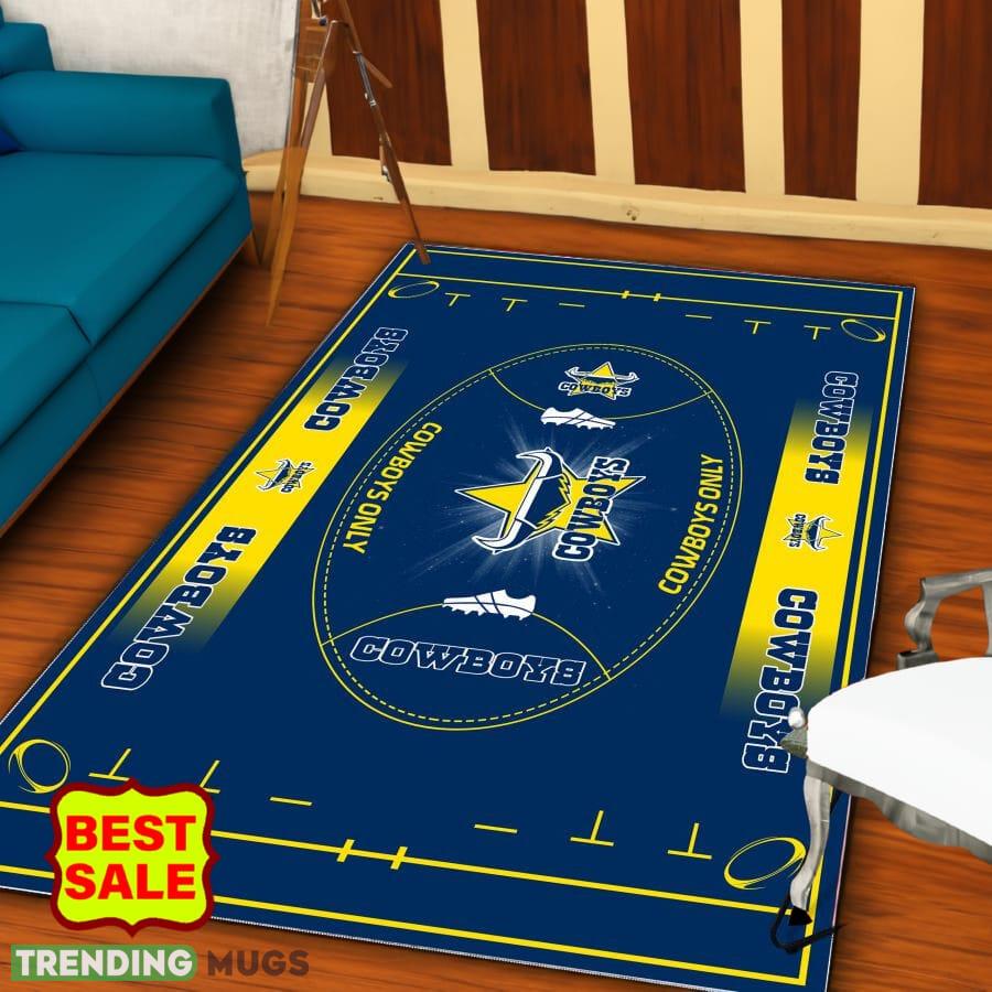 NRL North Queensland Cowboys Logo For Fans Area Rugs Living Room Indoor And Outdoor Rugs NRL North Queensland Cowboys Logo For Fans Area Rugs Living Room Indoor And Outdoor Rugs