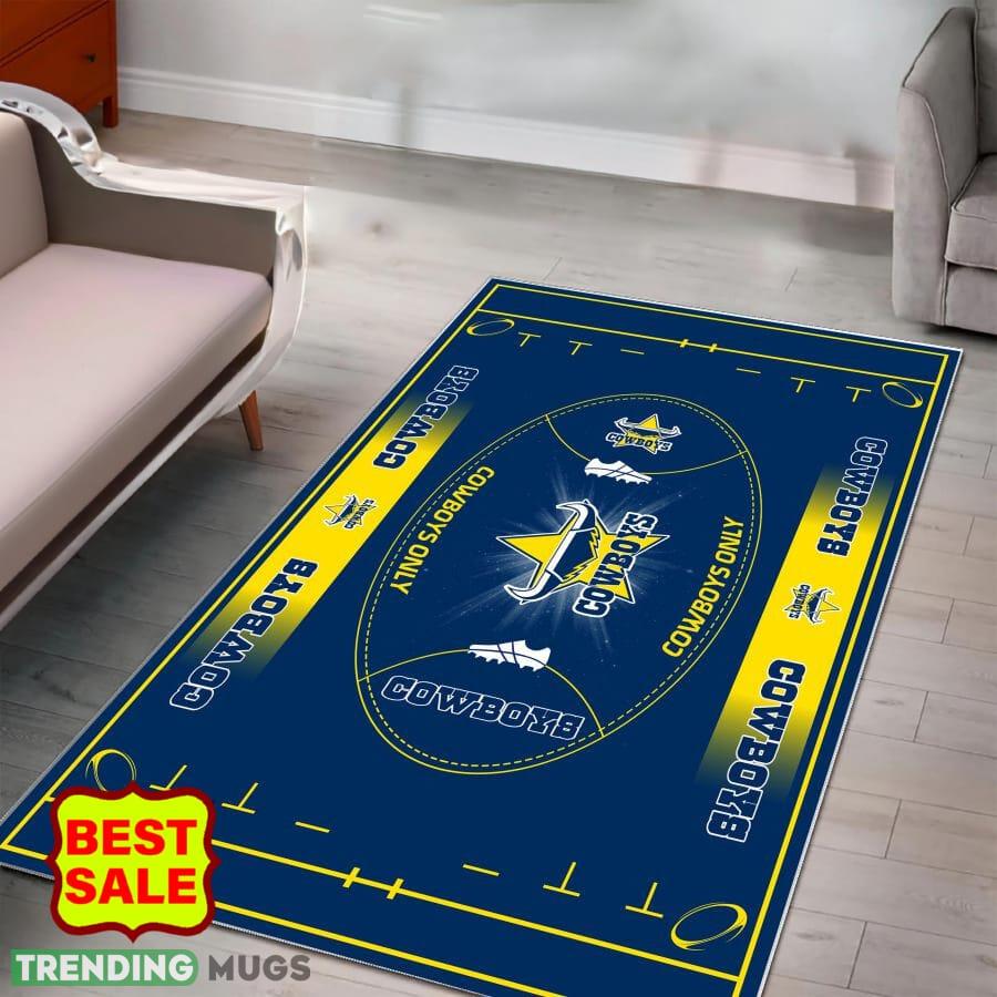 NRL North Queensland Cowboys Logo For Fans Area Rugs Living Room Indoor And Outdoor Rugs NRL North Queensland Cowboys Logo For Fans Area Rugs Living Room Indoor And Outdoor Rugs