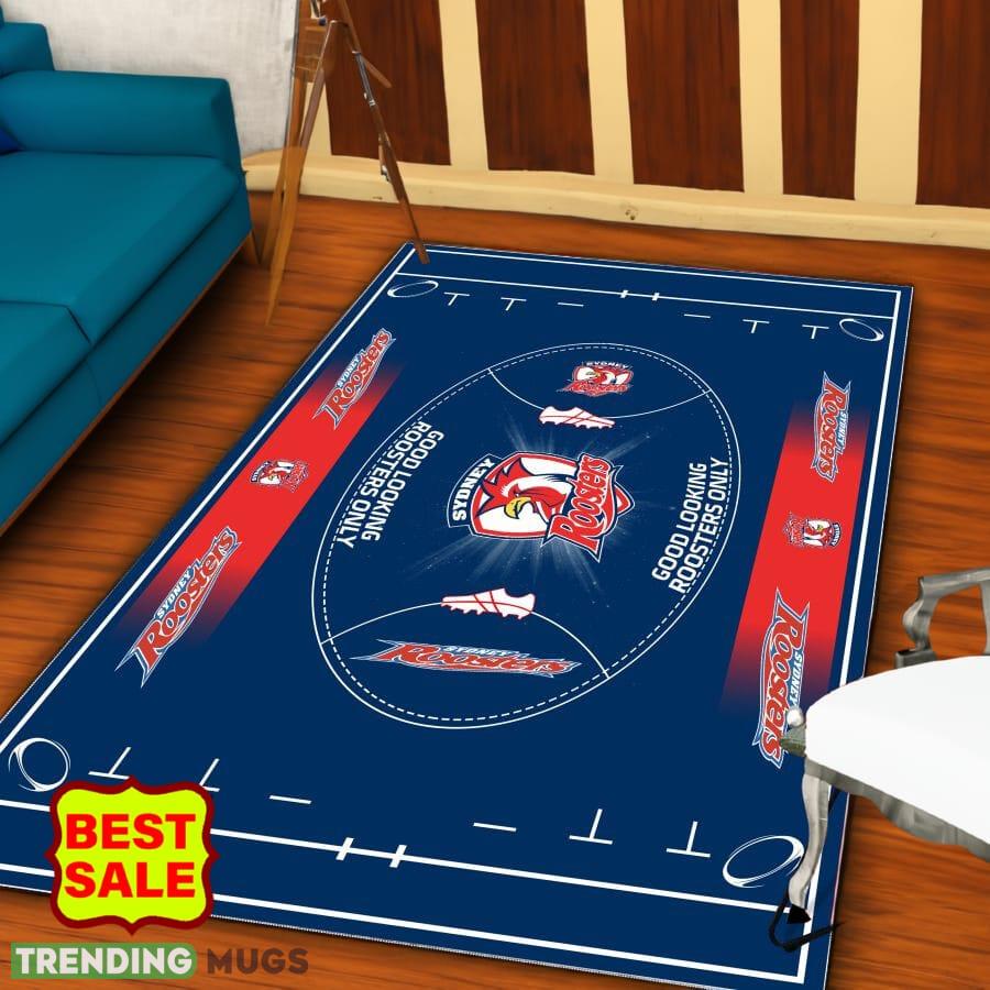 NRL Sydney Roosters Logo For Fans Area Rugs Living Room Indoor And Outdoor Rugs NRL Sydney Roosters Logo For Fans Area Rugs Living Room Indoor And Outdoor Rugs