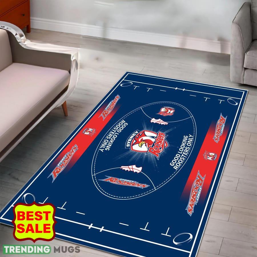 NRL Sydney Roosters Logo For Fans Area Rugs Living Room Indoor And Outdoor Rugs NRL Sydney Roosters Logo For Fans Area Rugs Living Room Indoor And Outdoor Rugs
