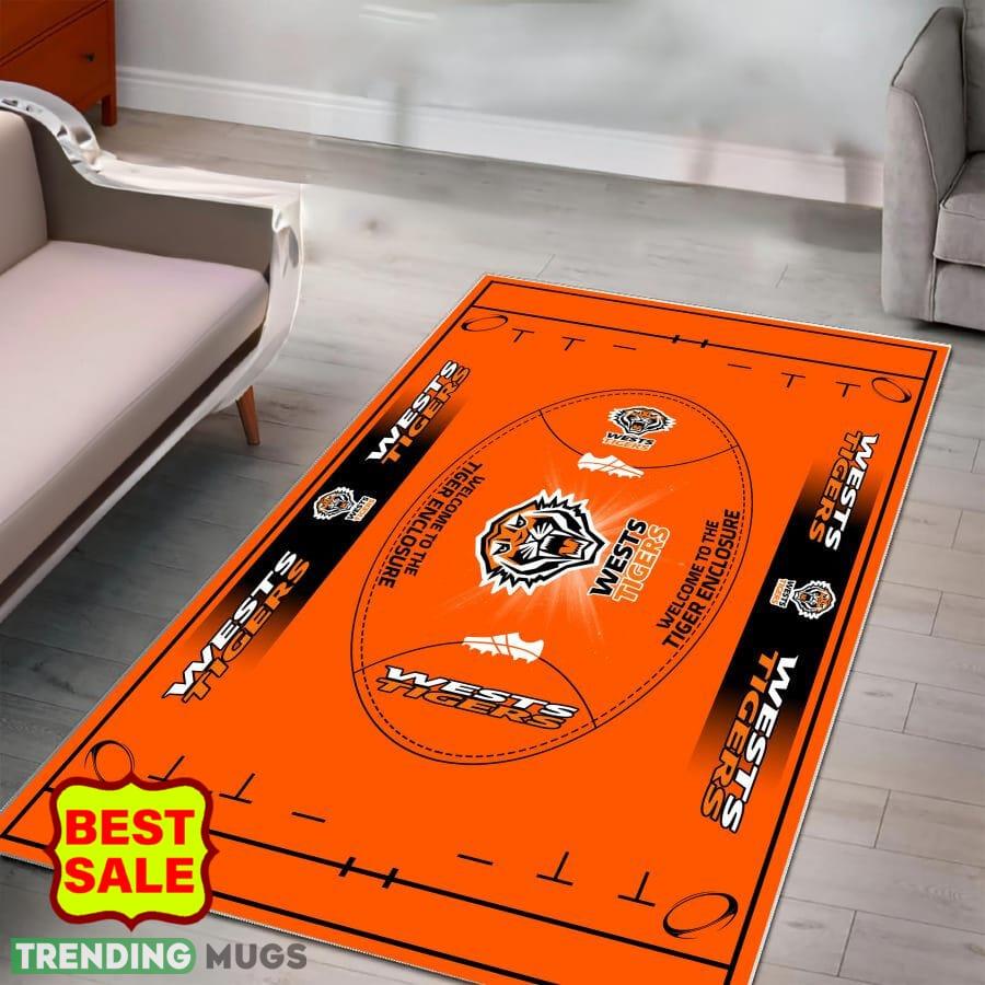 NRL Wests Tigers Logo For Fans Area Rugs Living Room Indoor And Outdoor Rugs NRL Wests Tigers Logo For Fans Area Rugs Living Room Indoor And Outdoor Rugs