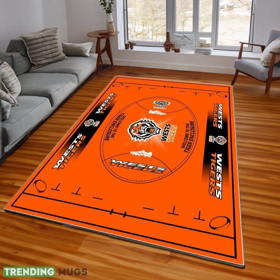NRL Wests Tigers Logo For Fans Area Rugs Living Room Indoor And Outdoor - NRL Wests Tigers Rugs_1 NRL Wests Tigers Logo For Fans Area Rugs Living Room Indoor And Outdoor - NRL Wests Tigers Rugs_1