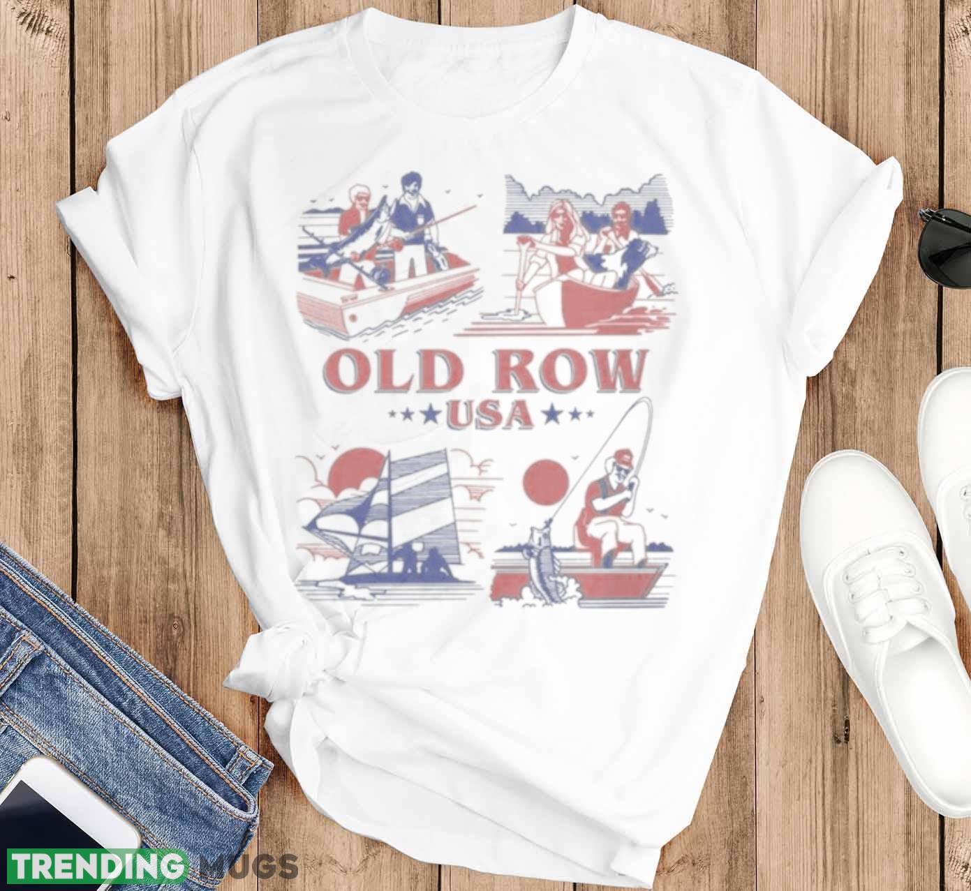 Old Row Outdoors Americana Pocket Shirt Light Shirt Old Row Outdoors Americana Pocket Shirt Light Shirt