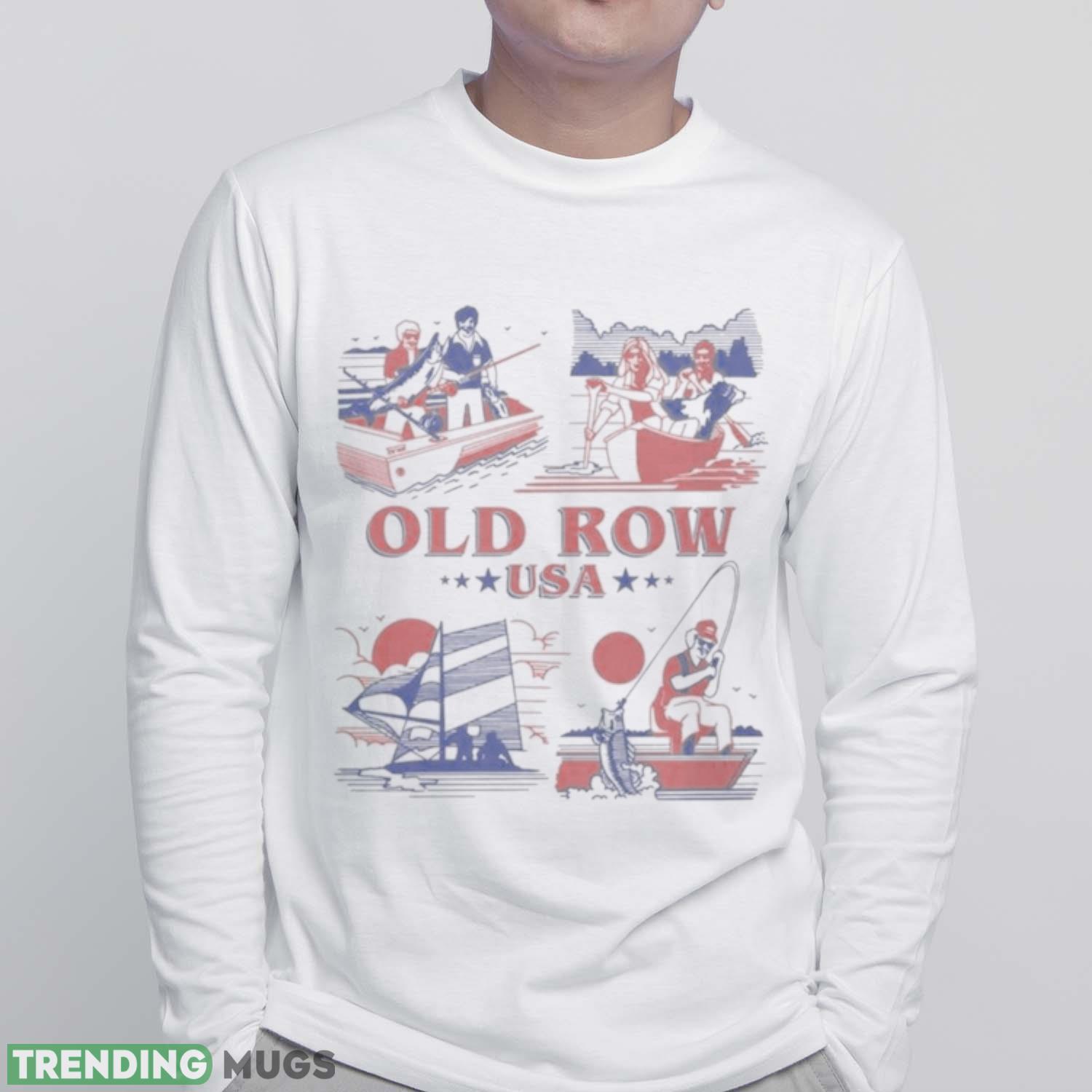Old Row Outdoors Americana Pocket Shirt Light Shirt Old Row Outdoors Americana Pocket Shirt Light Shirt