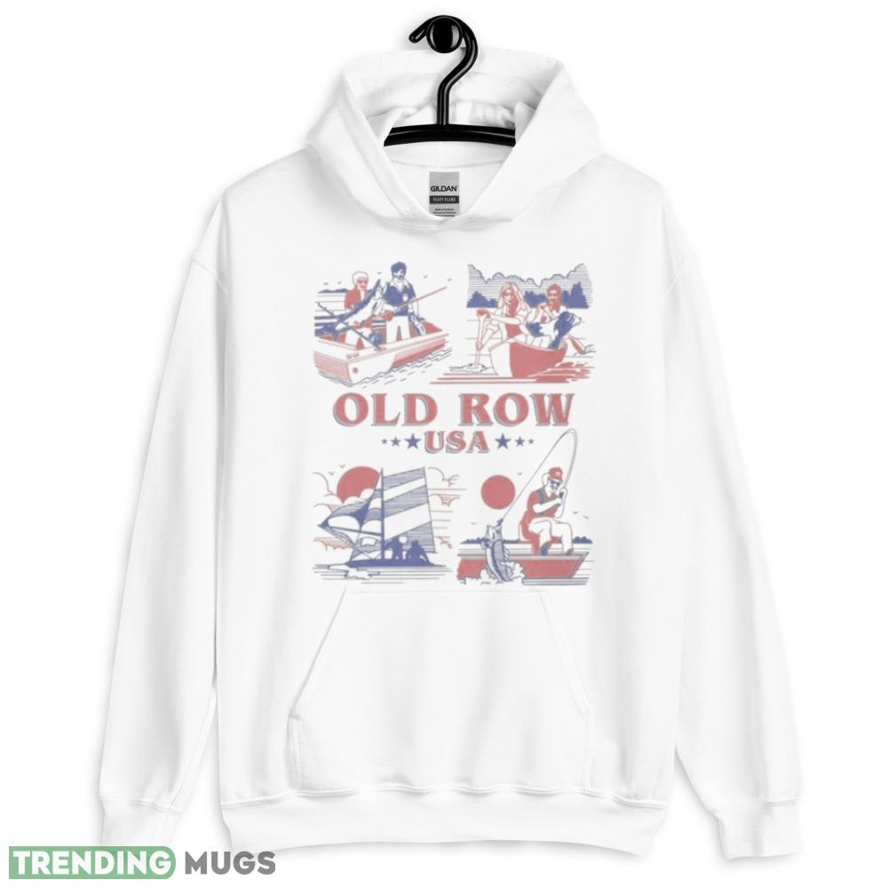 Old Row Outdoors Americana Pocket Shirt - 18500 Unisex Heavy Blend Hooded Sweatshirt-1 Old Row Outdoors Americana Pocket Shirt - 18500 Unisex Heavy Blend Hooded Sweatshirt-1