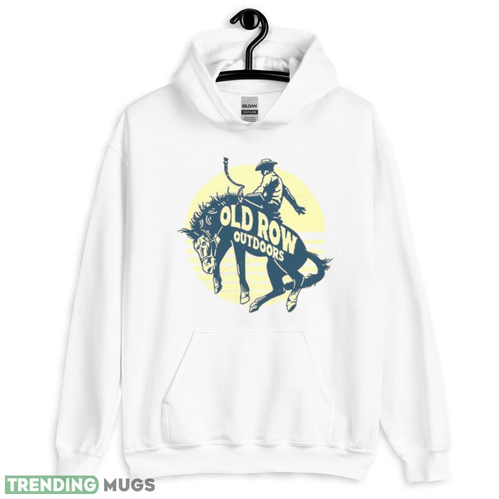 Old Row Outdoors Bronco Shirt - 18500 Unisex Heavy Blend Hooded Sweatshirt-1