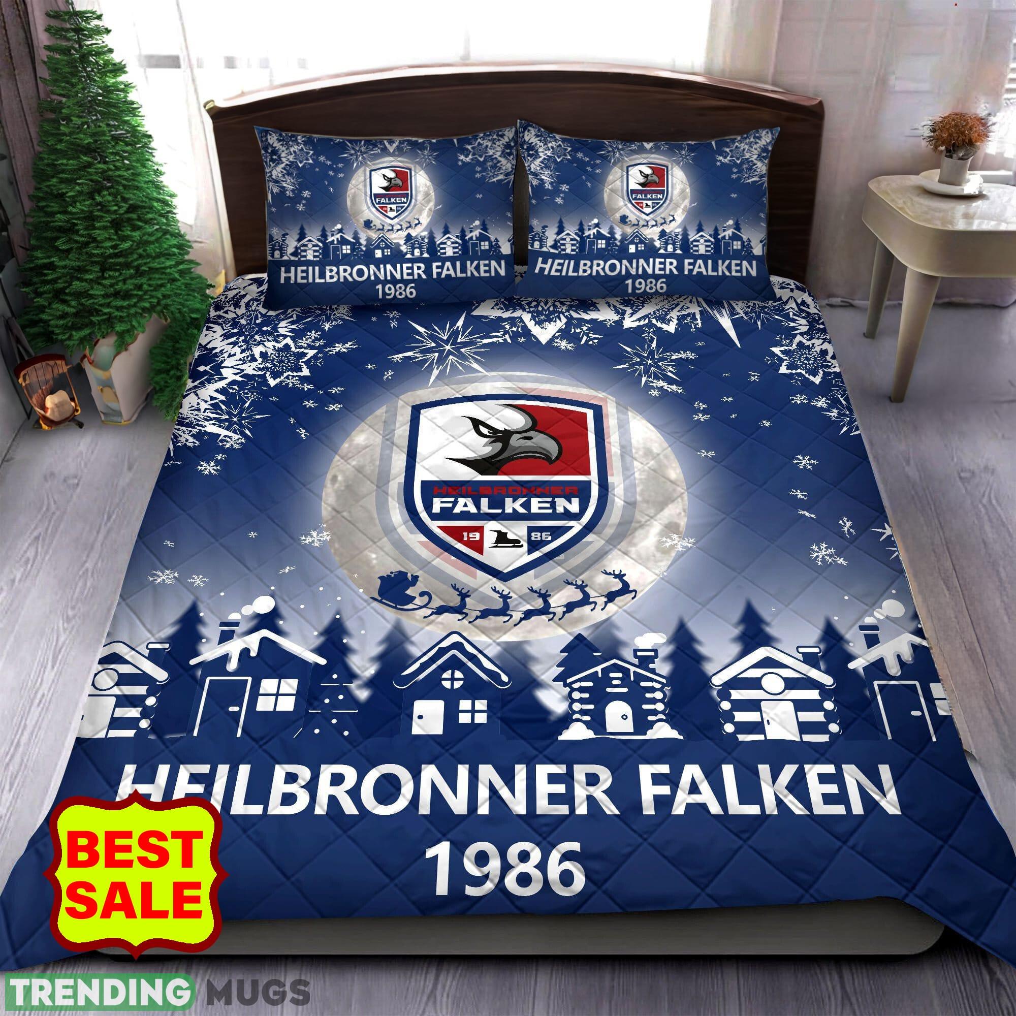 Penny Del Heilbronner Falken Big Logo Christmas Quilt Sets Comfort Full Size King Queen Twin - Penny Del Heilbronner Falken Quilt Set_1 Penny Del Heilbronner Falken Big Logo Christmas Quilt Sets Comfort Full Size King Queen Twin - Penny Del Heilbronner Falken Quilt Set_1