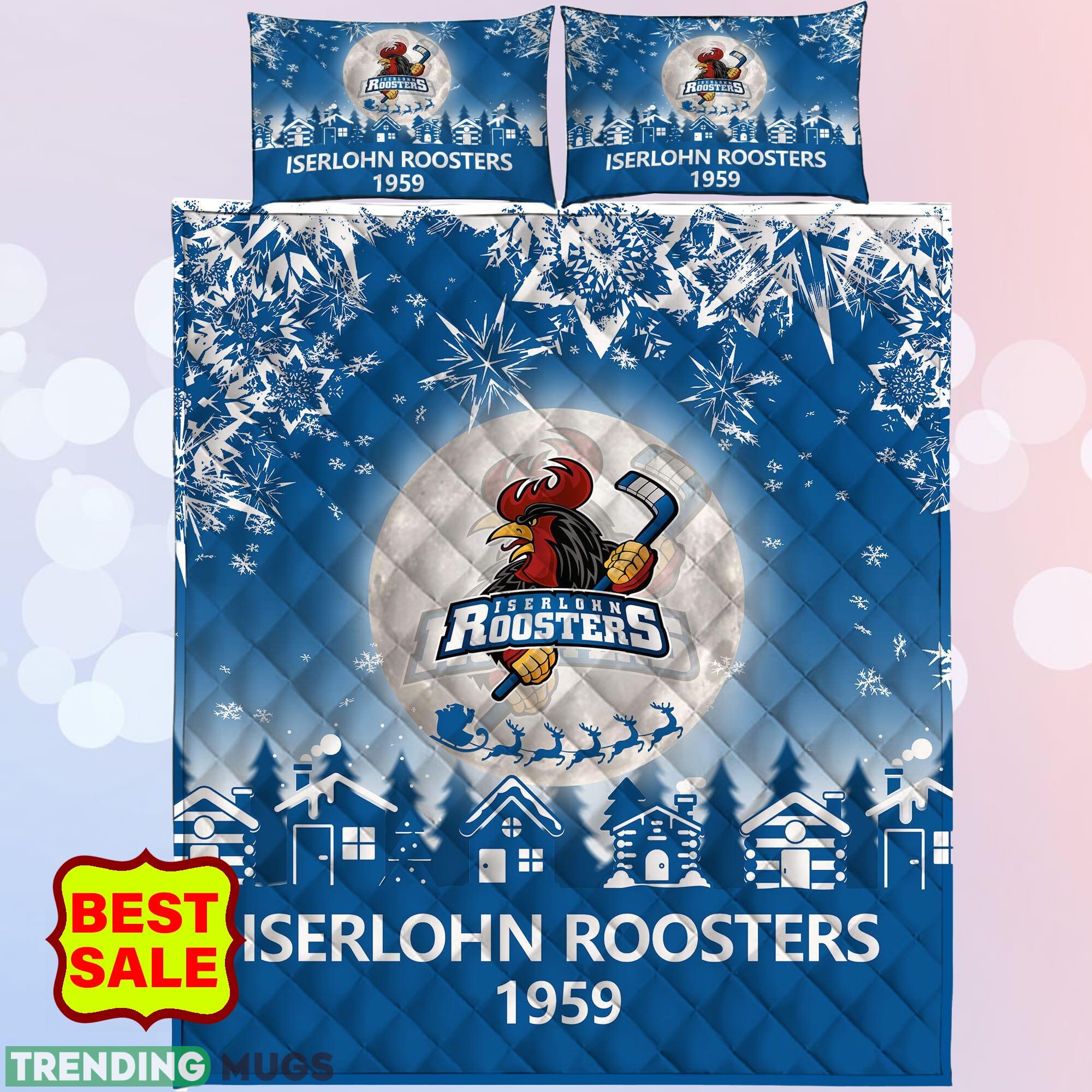 Penny Del Iserlohn Roosters Big Logo Christmas Quilt Sets Comfort Full Size King Queen Twin Quilt Set Penny Del Iserlohn Roosters Big Logo Christmas Quilt Sets Comfort Full Size King Queen Twin Quilt Set
