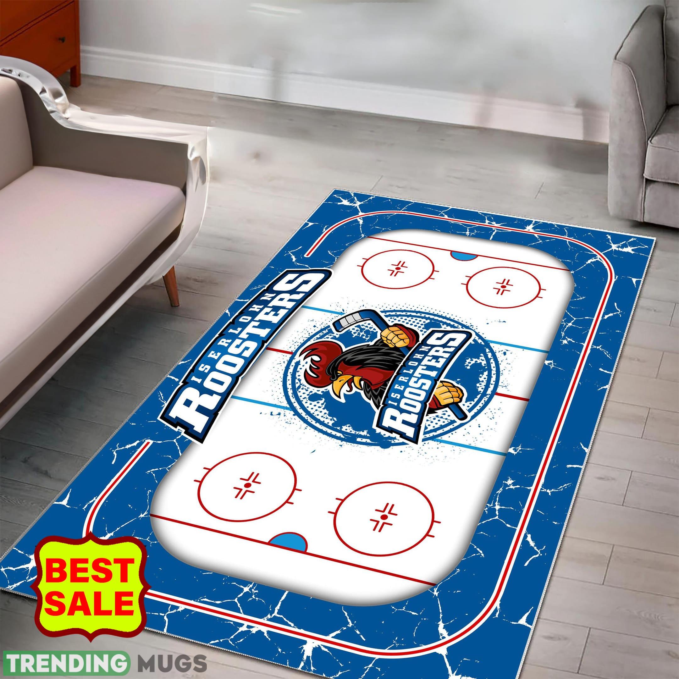 Penny Del Iserlohn Roosters Logo Area Rugs, velvet Rug And Flannel Rug Living Room Rugs Penny Del Iserlohn Roosters Logo Area Rugs, velvet Rug And Flannel Rug Living Room Rugs