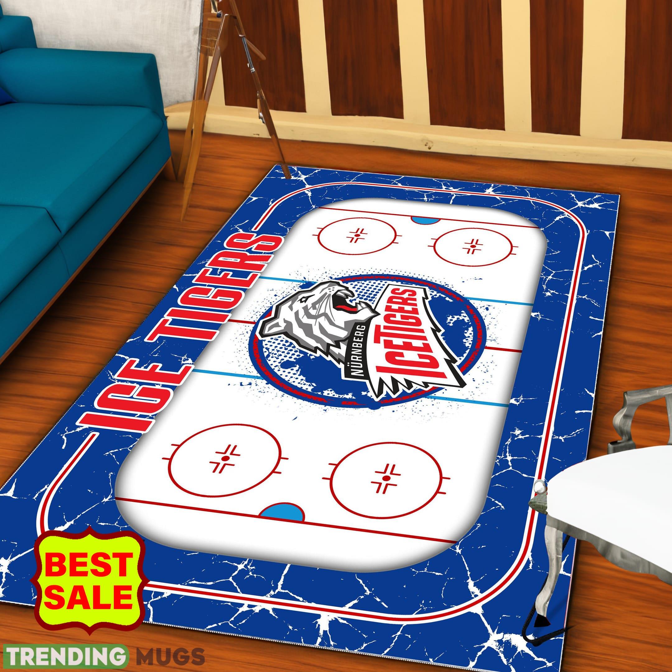 Penny Del Nurnberg Ice Tigers Logo Area Rugs, velvet Rug And Flannel Rug Living Room Rugs Penny Del Nurnberg Ice Tigers Logo Area Rugs, velvet Rug And Flannel Rug Living Room Rugs