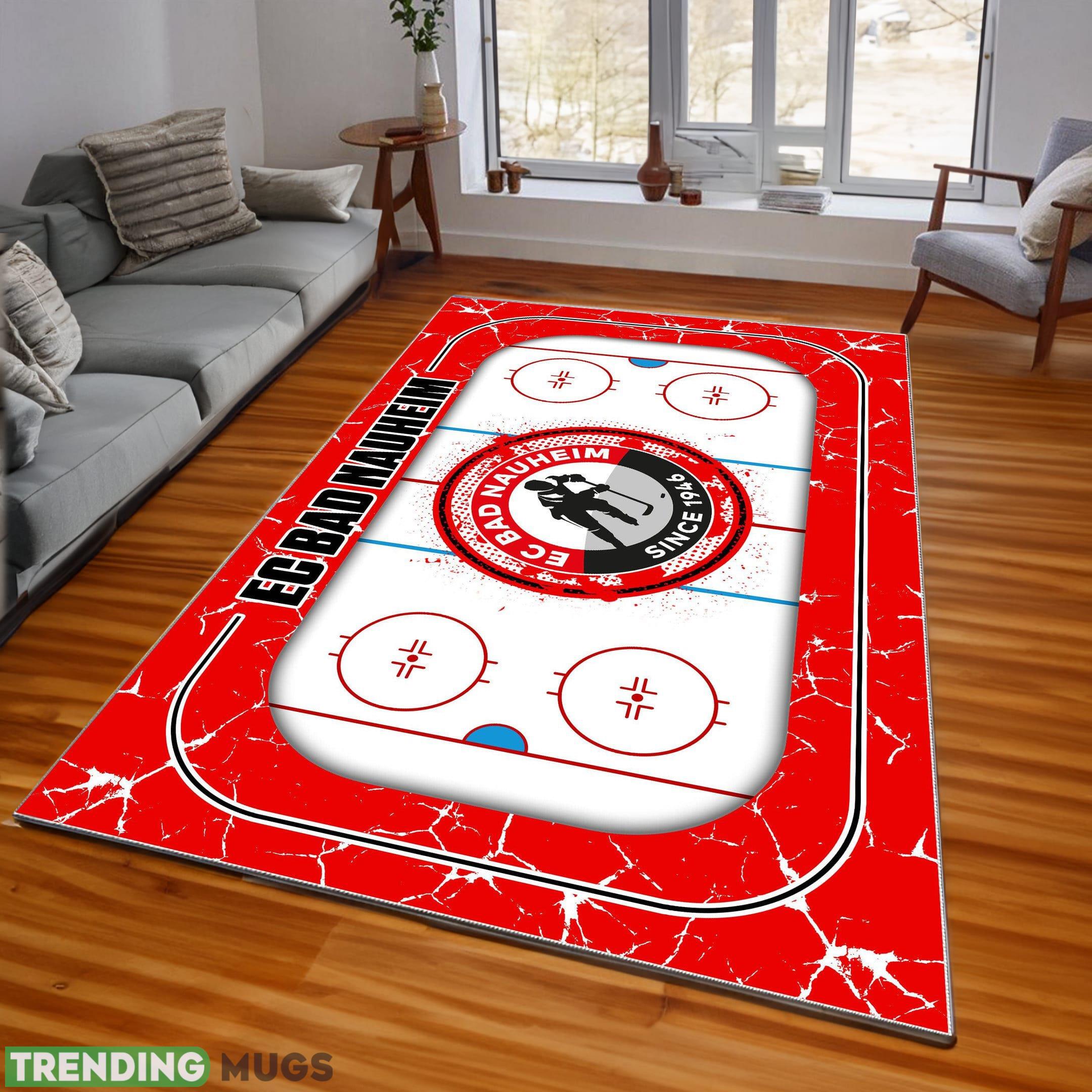 Penny Del Rote Teufel Bad Nauheim Logo Area Rugs, velvet Rug And Flannel Rug Living Room - Penny Del Rote Teufel Bad Nauheim