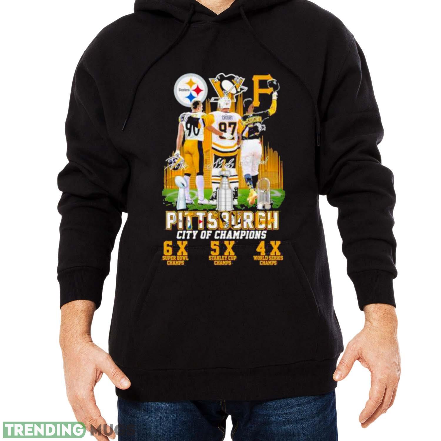 Pittsburgh City Of Champions Steelers Penguins Pirates Shirt Dark Shirt Pittsburgh City Of Champions Steelers Penguins Pirates Shirt Dark Shirt