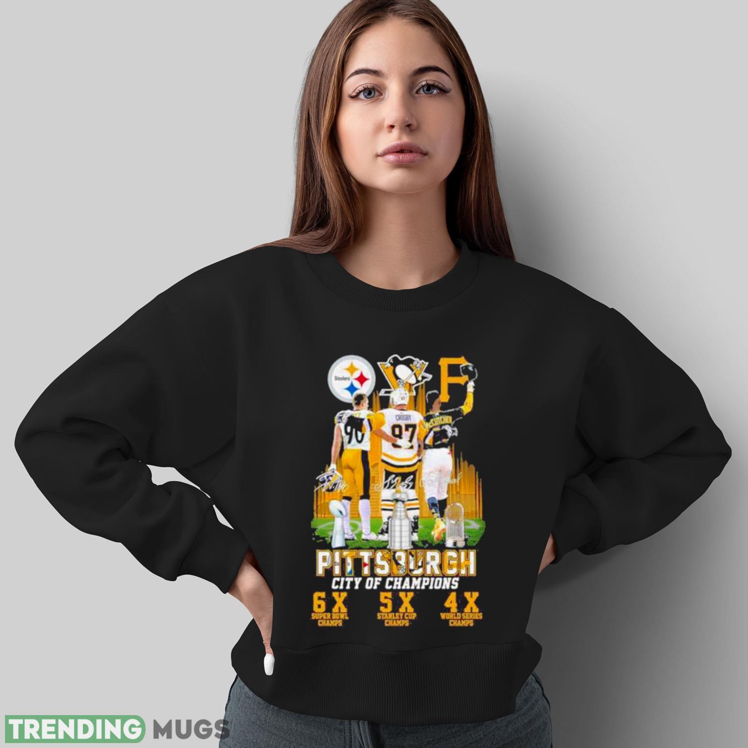 Pittsburgh City Of Champions Steelers Penguins Pirates Shirt Dark Shirt Pittsburgh City Of Champions Steelers Penguins Pirates Shirt Dark Shirt