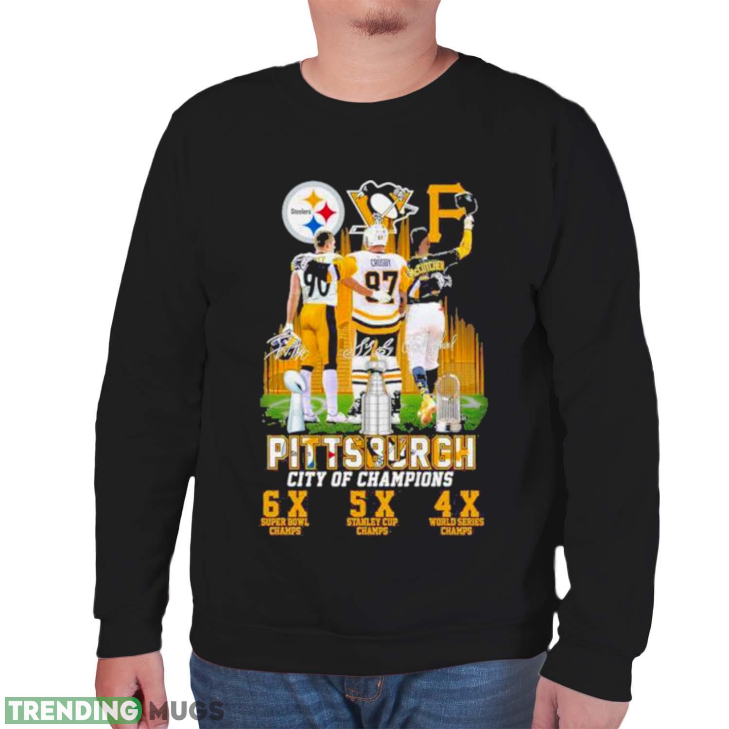 Pittsburgh City Of Champions Steelers Penguins Pirates Shirt Dark Shirt Pittsburgh City Of Champions Steelers Penguins Pirates Shirt Dark Shirt