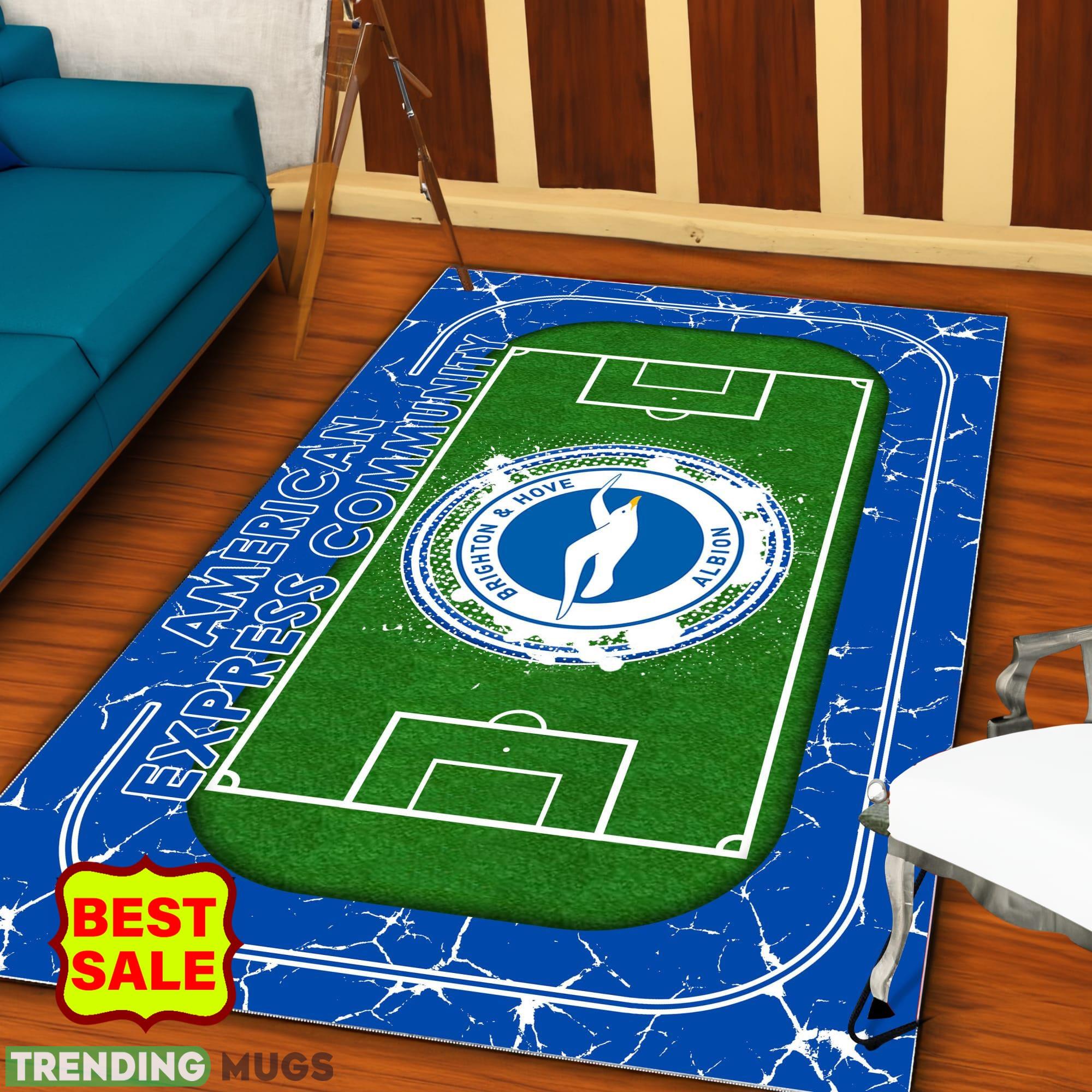 Premier League EPL Brighton & Hove Albion FC Logo For Fans Area Rugs Indoor And Outdoor Rugs Premier League EPL Brighton & Hove Albion FC Logo For Fans Area Rugs Indoor And Outdoor Rugs