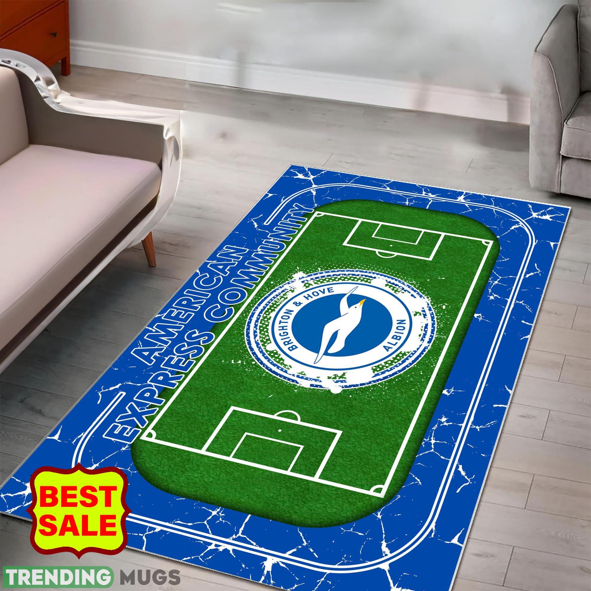 Premier League EPL Brighton & Hove Albion FC Logo For Fans Area Rugs Indoor And Outdoor Rugs Premier League EPL Brighton & Hove Albion FC Logo For Fans Area Rugs Indoor And Outdoor Rugs