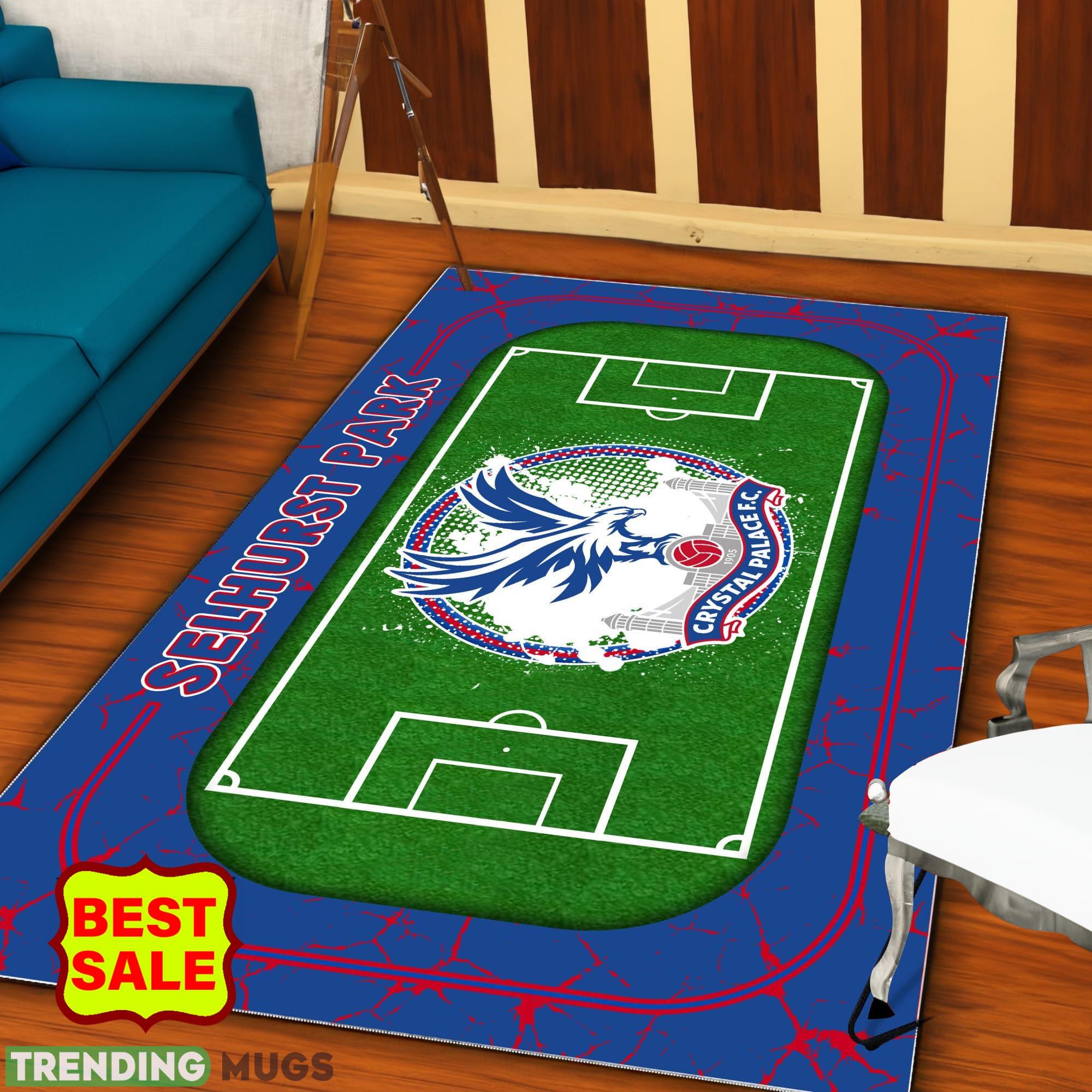 Premier League EPL Crystal Palace FC Logo For Fans Area Rugs Indoor And Outdoor Rugs Premier League EPL Crystal Palace FC Logo For Fans Area Rugs Indoor And Outdoor Rugs