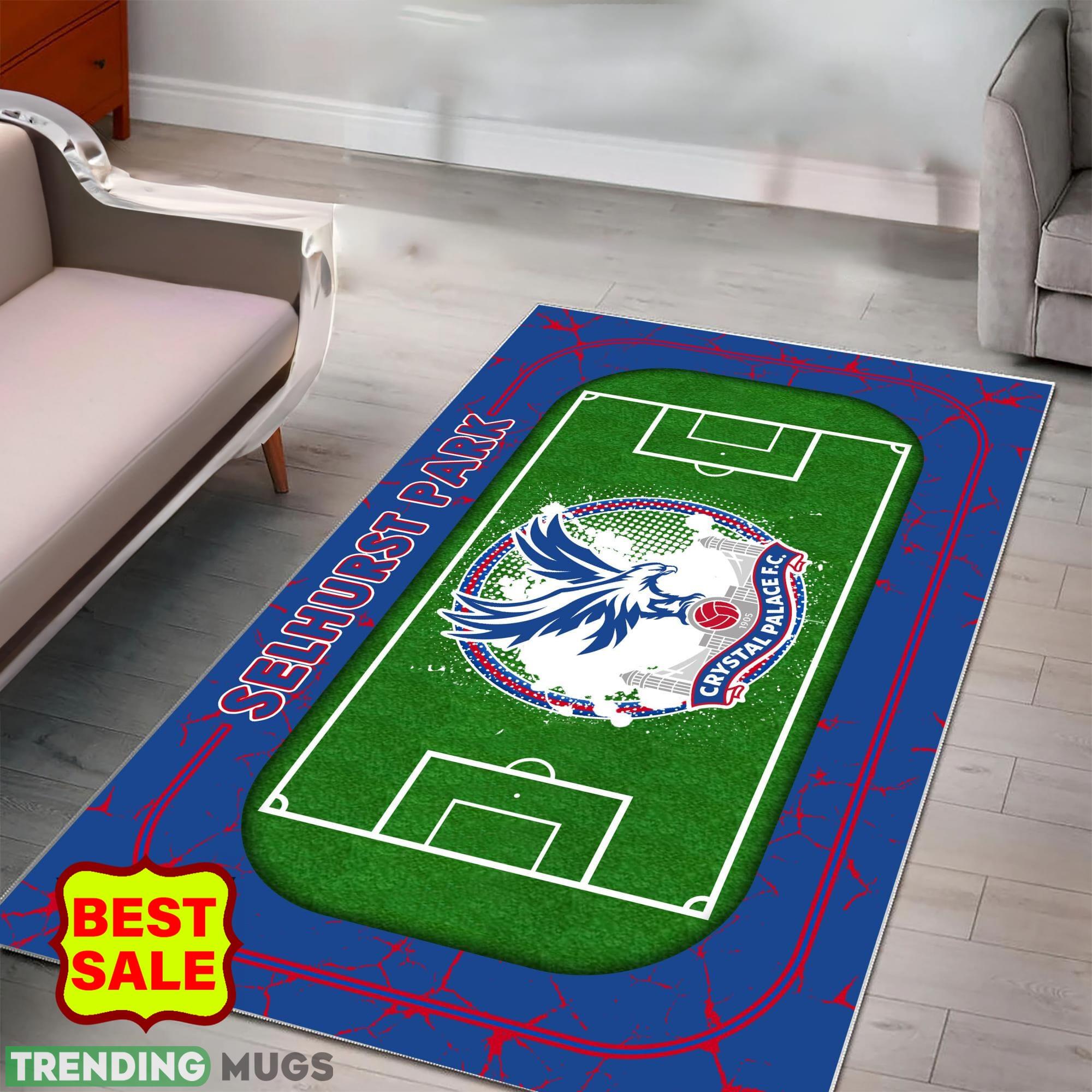 Premier League EPL Crystal Palace FC Logo For Fans Area Rugs Indoor And Outdoor Rugs Premier League EPL Crystal Palace FC Logo For Fans Area Rugs Indoor And Outdoor Rugs