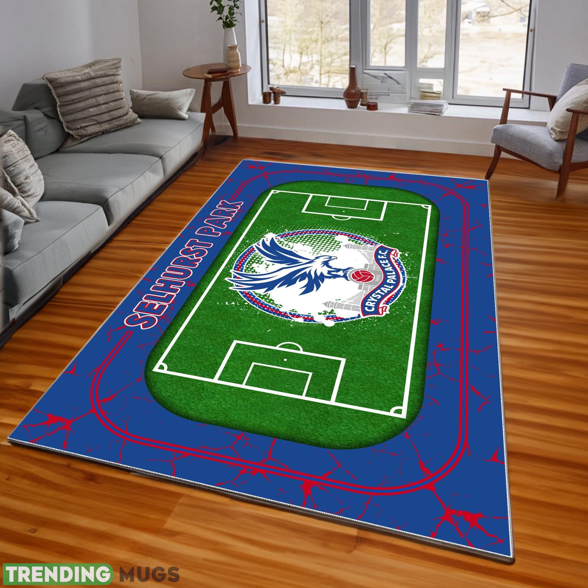 Premier League EPL Crystal Palace FC Logo For Fans Area Rugs Indoor And Outdoor - Premier League EPL Crystal Palace FC Rugs_1 Premier League EPL Crystal Palace FC Logo For Fans Area Rugs Indoor And Outdoor - Premier League EPL Crystal Palace FC Rugs_1