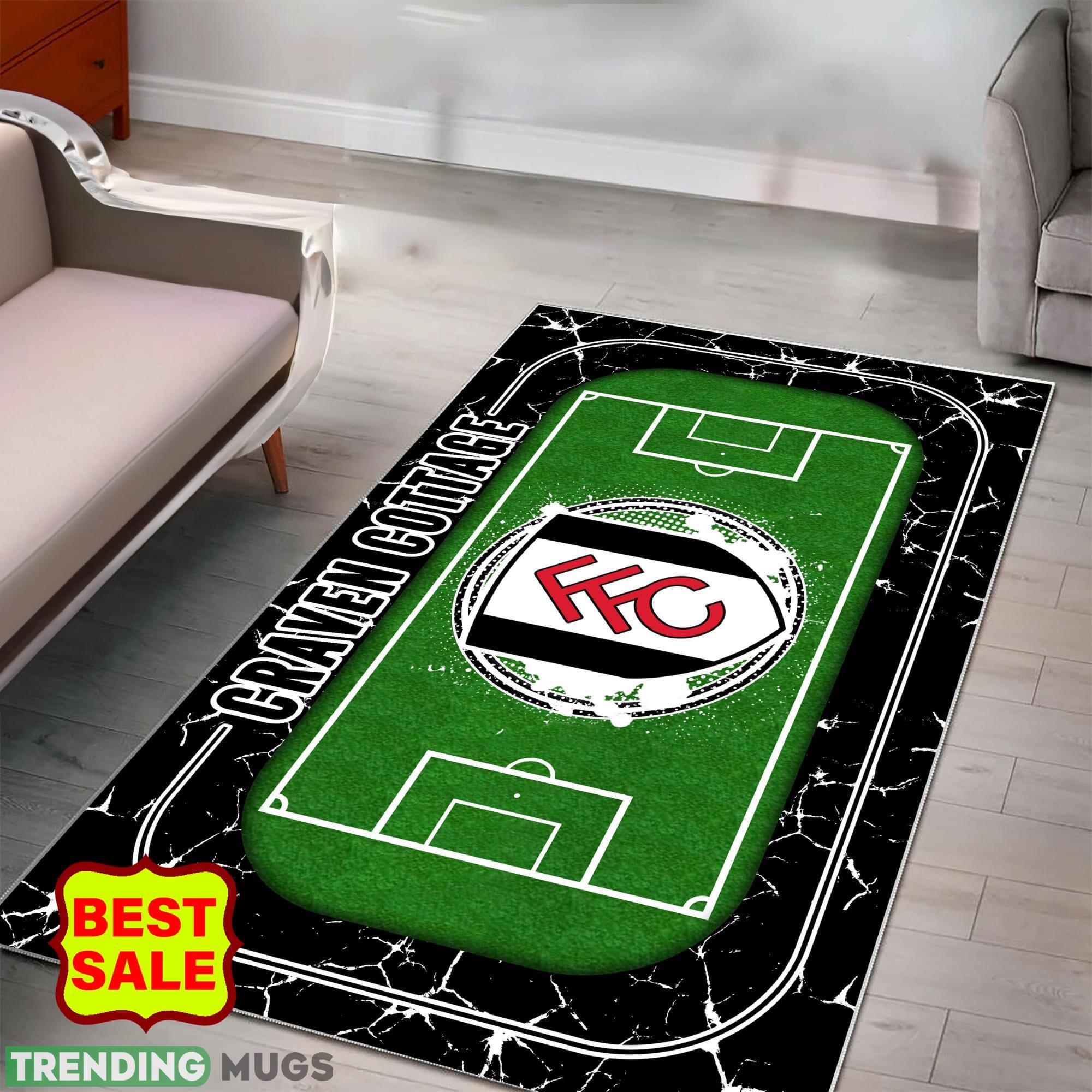 Premier League EPL Fulham Logo For Fans Area Rugs Indoor And Outdoor Rugs Premier League EPL Fulham Logo For Fans Area Rugs Indoor And Outdoor Rugs