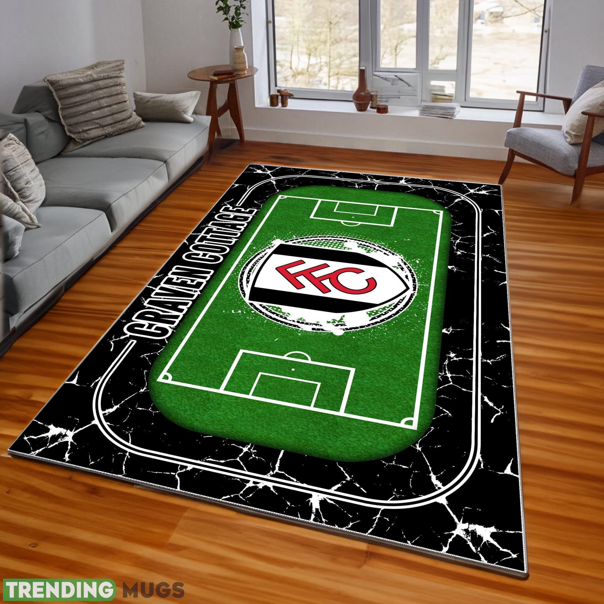 Premier League EPL Fulham Logo For Fans Area Rugs Indoor And Outdoor - Premier League EPL Fulham Rugs_1 Premier League EPL Fulham Logo For Fans Area Rugs Indoor And Outdoor - Premier League EPL Fulham Rugs_1