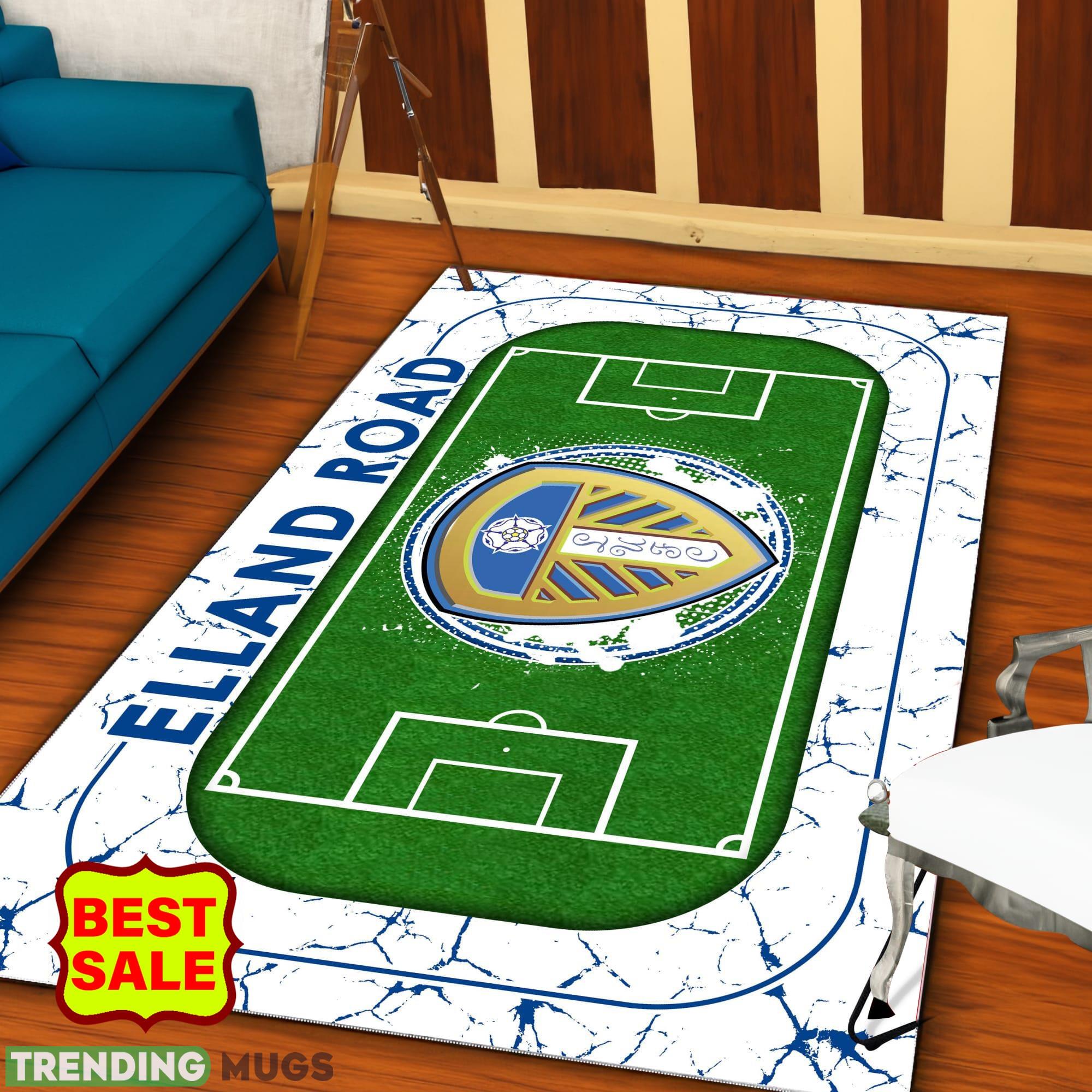 Premier League EPL Leeds United FC Logo For Fans Area Rugs Indoor And Outdoor Rugs Premier League EPL Leeds United FC Logo For Fans Area Rugs Indoor And Outdoor Rugs