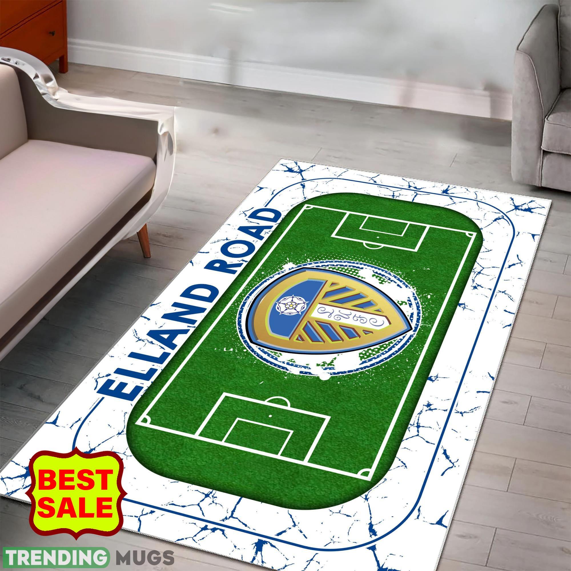 Premier League EPL Leeds United FC Logo For Fans Area Rugs Indoor And Outdoor Rugs Premier League EPL Leeds United FC Logo For Fans Area Rugs Indoor And Outdoor Rugs