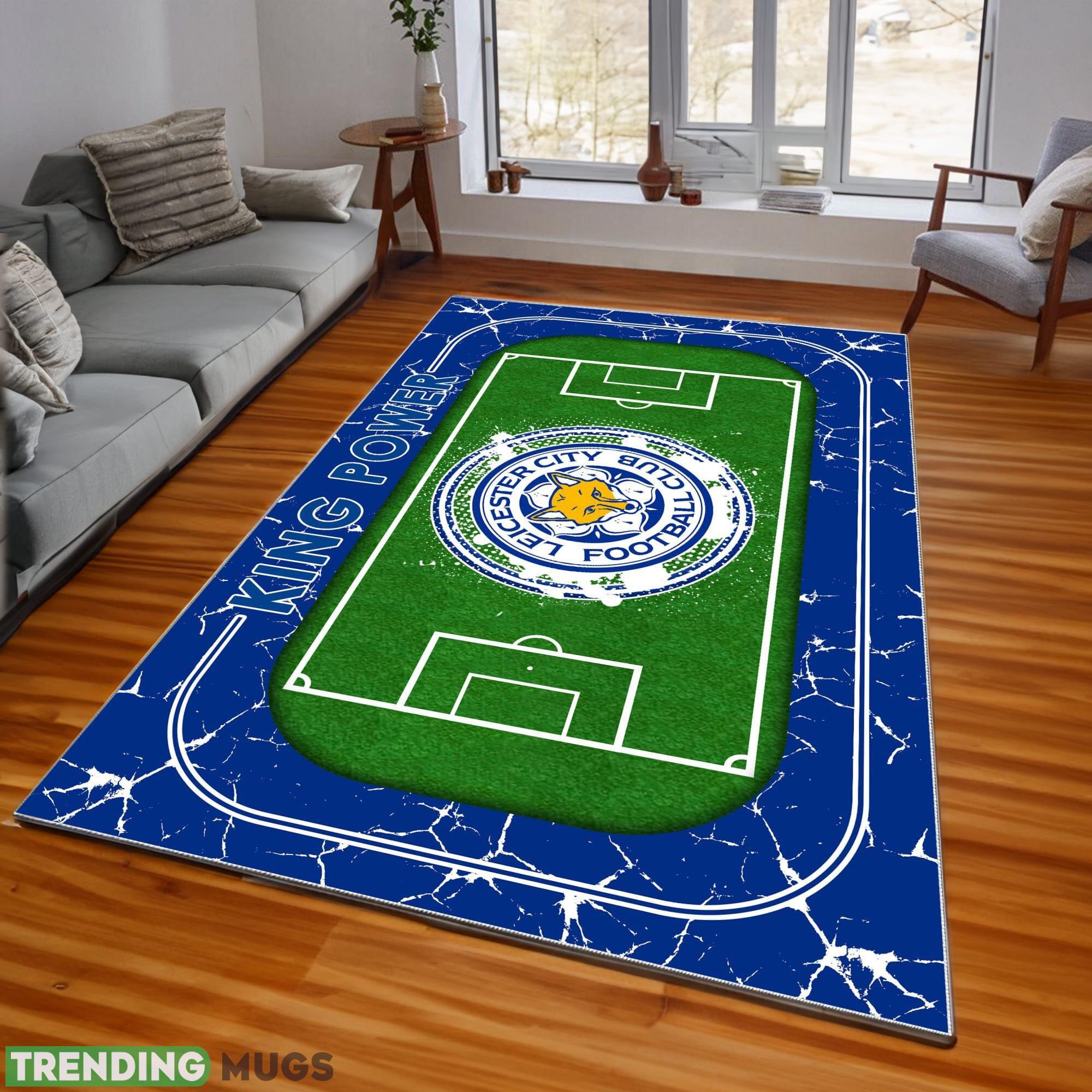 Premier League EPL Leicester City FC Logo For Fans Area Rugs Indoor And Outdoor - Premier League EPL Leicester City FC Rugs_1 Premier League EPL Leicester City FC Logo For Fans Area Rugs Indoor And Outdoor - Premier League EPL Leicester City FC Rugs_1