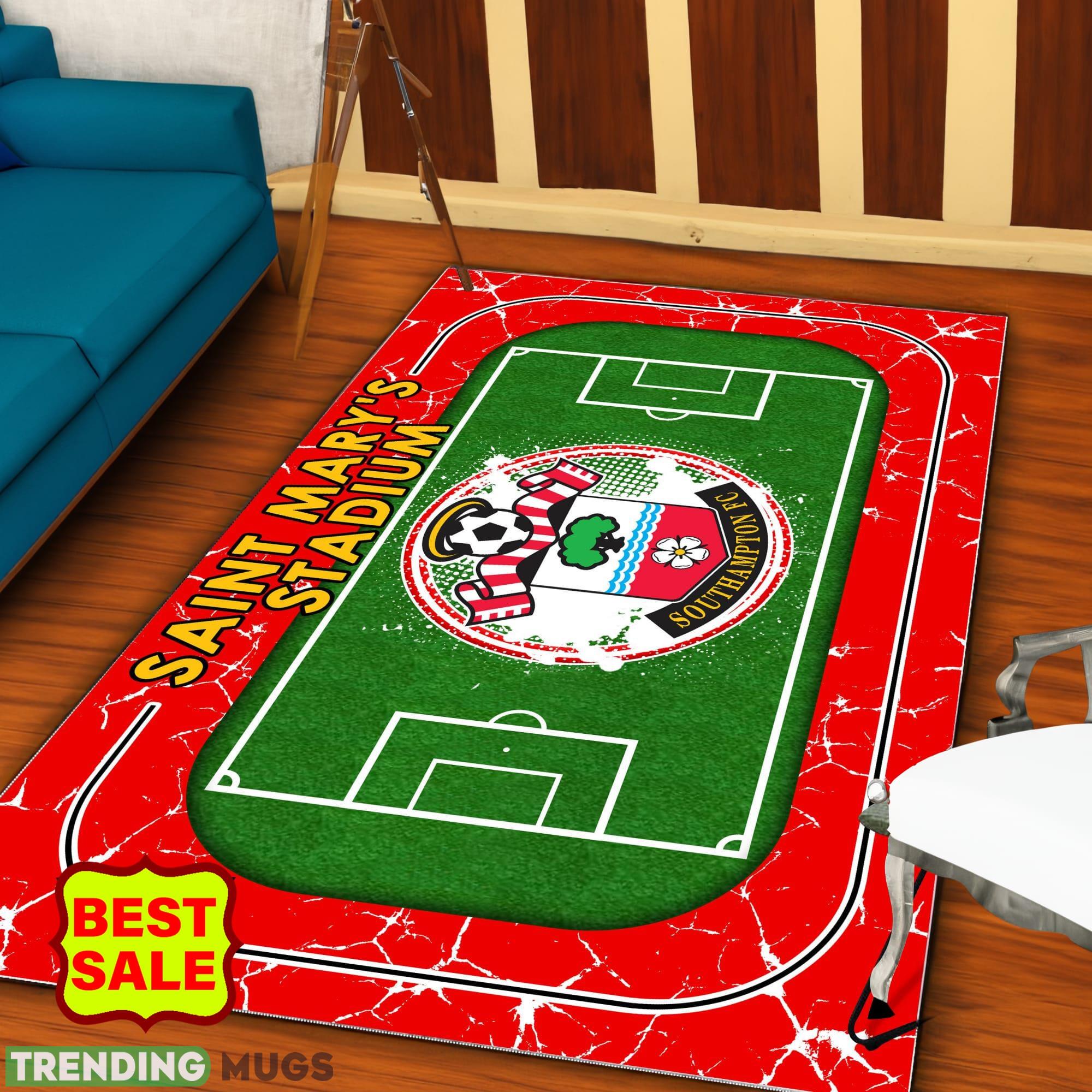 Premier League EPL Southampton Logo For Fans Area Rugs Indoor And Outdoor Rugs Premier League EPL Southampton Logo For Fans Area Rugs Indoor And Outdoor Rugs