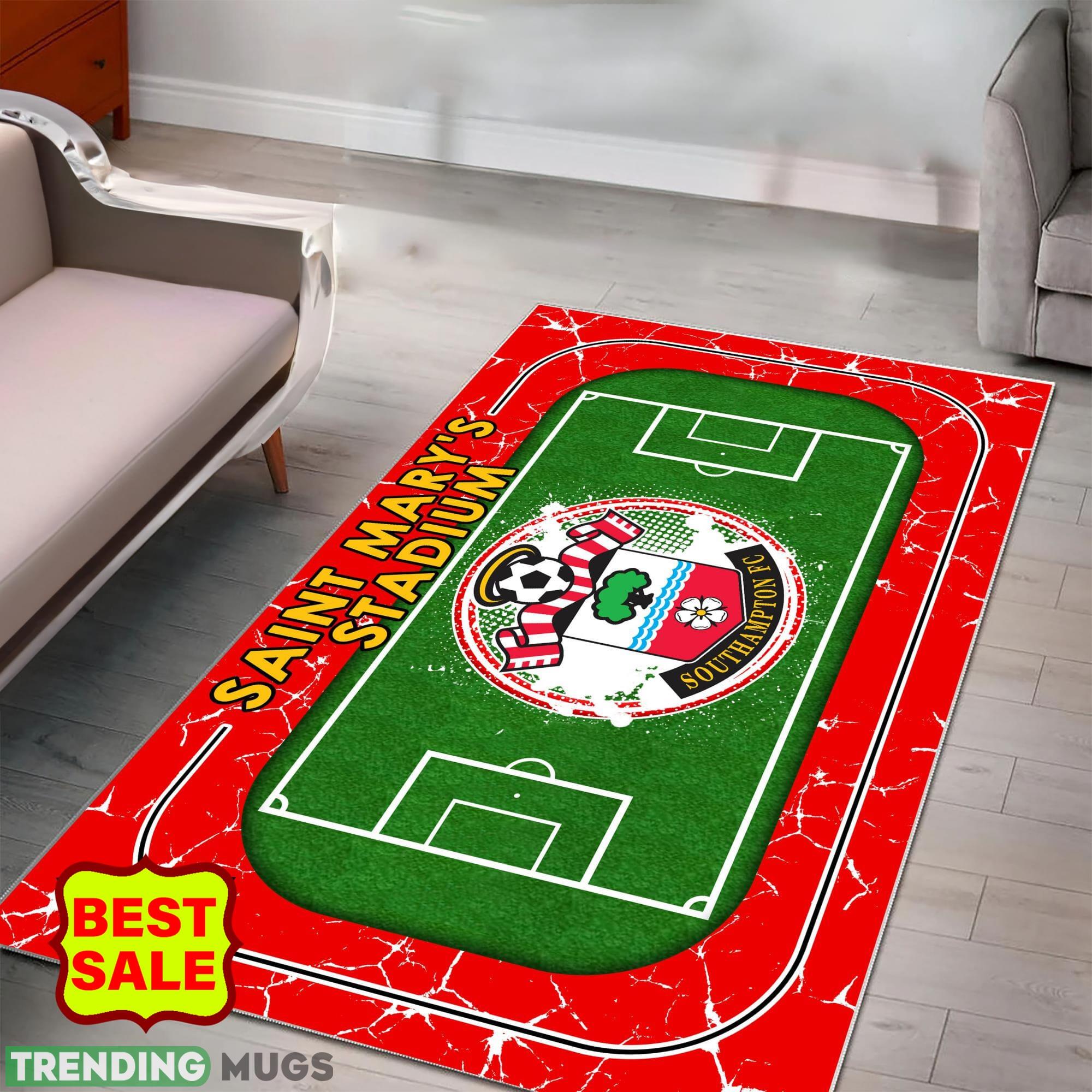 Premier League EPL Southampton Logo For Fans Area Rugs Indoor And Outdoor Rugs Premier League EPL Southampton Logo For Fans Area Rugs Indoor And Outdoor Rugs