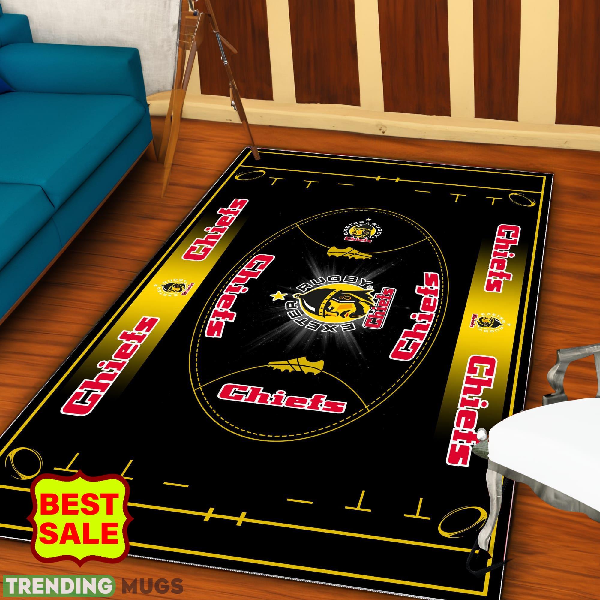 Premiership Rugby Exeter Chiefs Logo Area Rugs, velvet Rug And Flannel Rug Living Room Rugs Premiership Rugby Exeter Chiefs Logo Area Rugs, velvet Rug And Flannel Rug Living Room Rugs